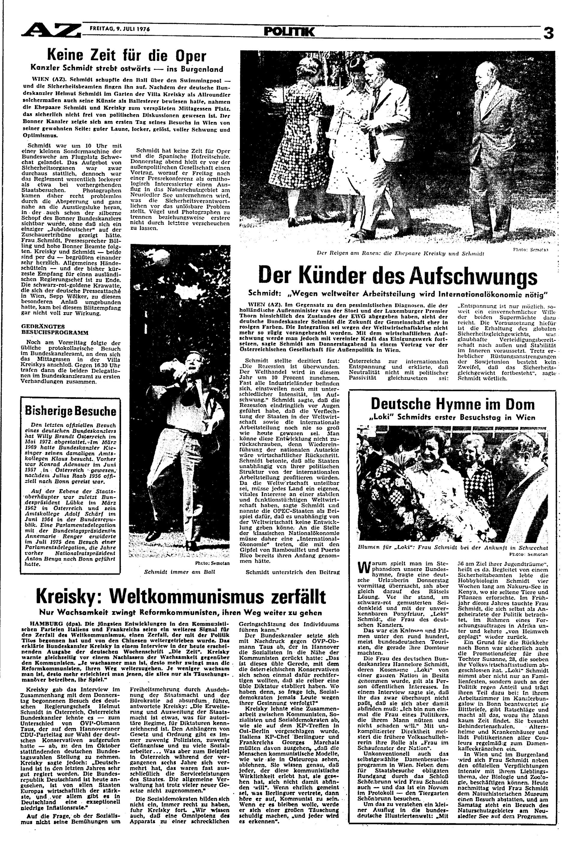 Ausgabe Fr. 09.07.1976, Seite 3
