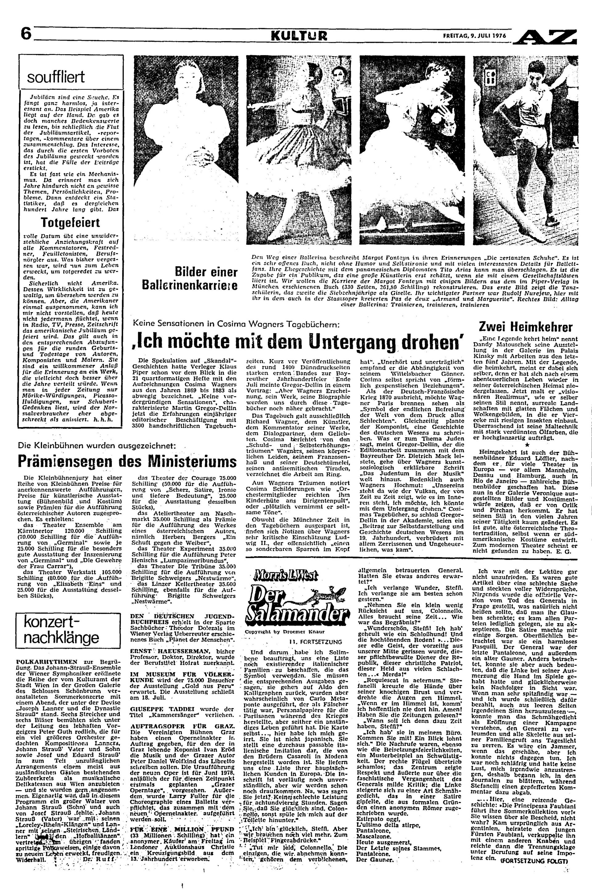 Ausgabe Fr. 09.07.1976, Seite 6