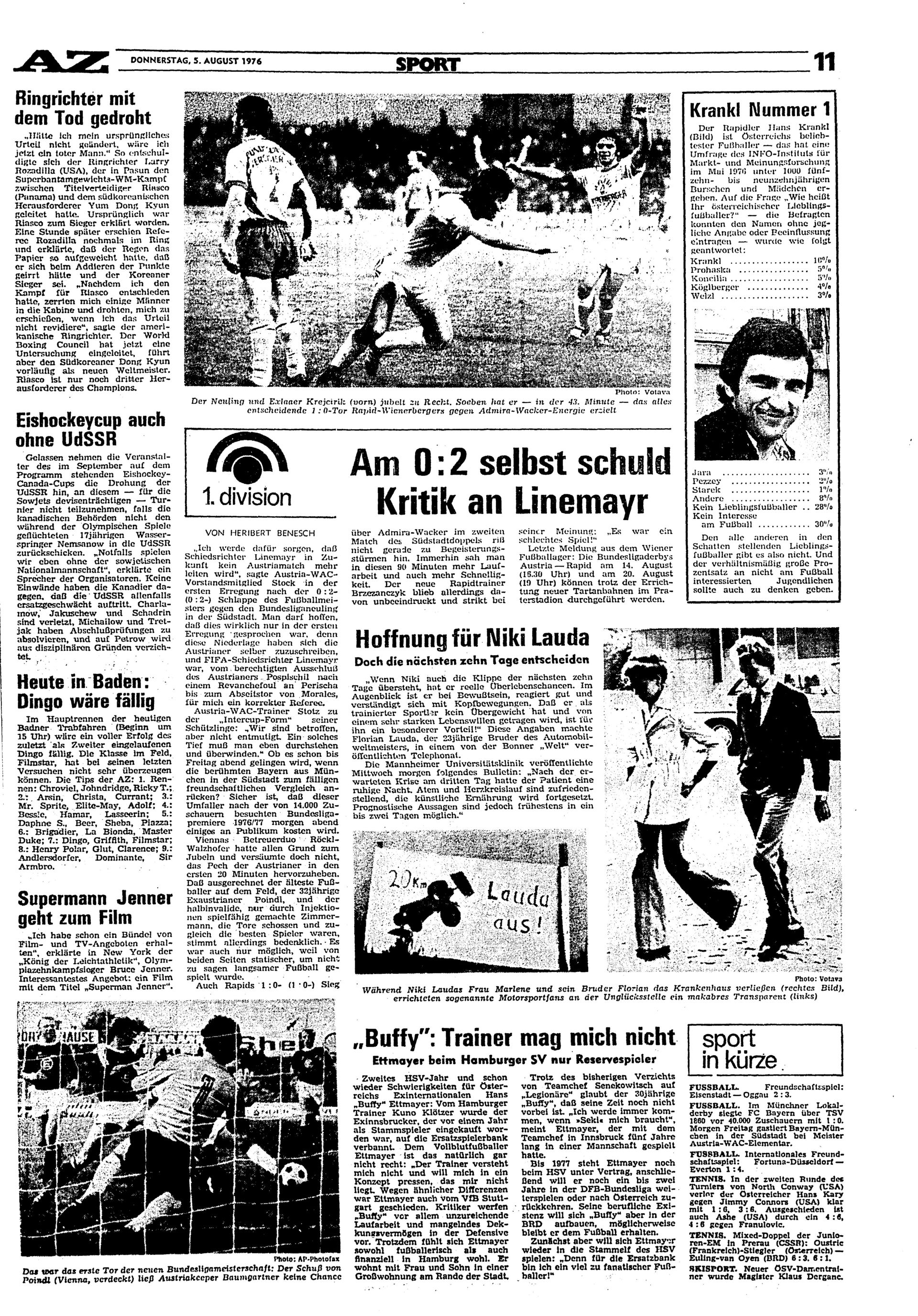 Ausgabe Do. 05.08.1976, Seite 11