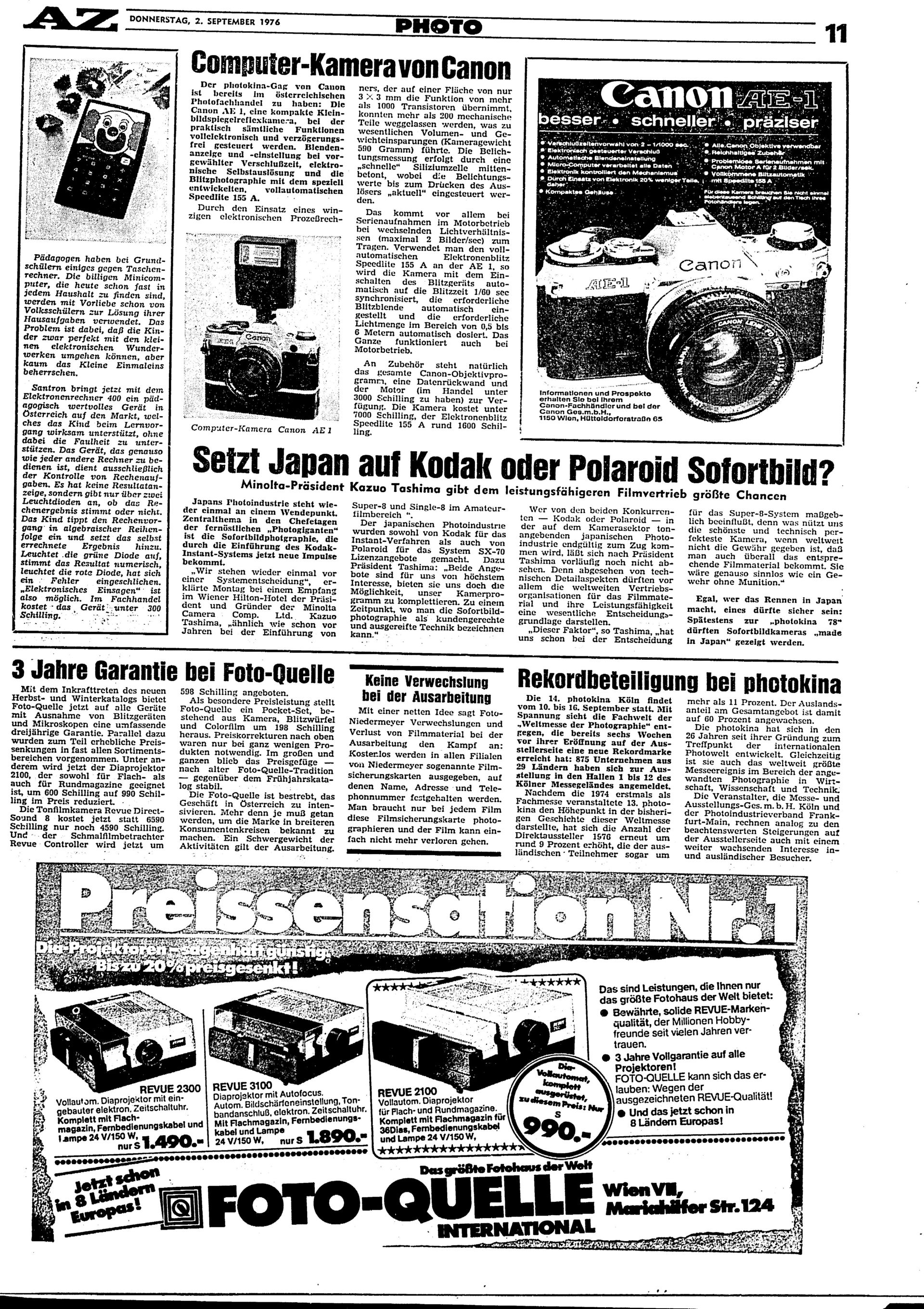 Ausgabe Do. 02.09.1976, Seite 11