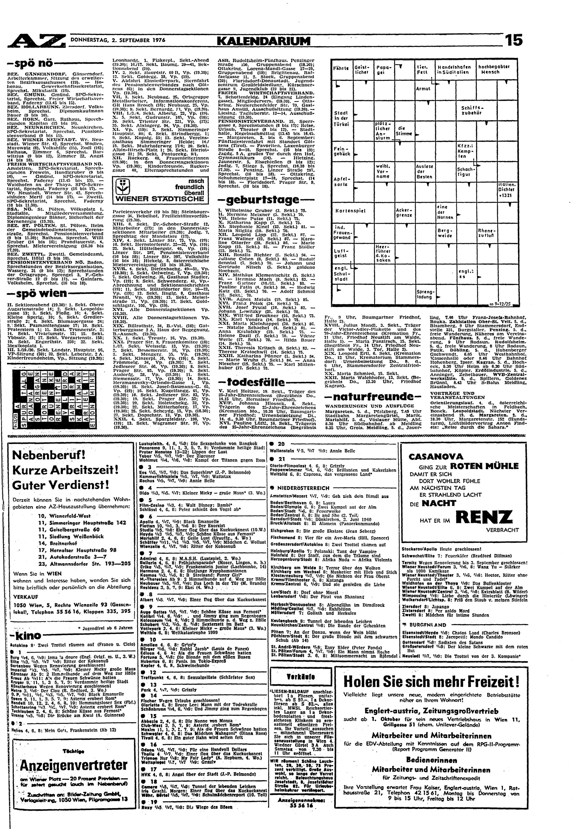 Ausgabe Do. 02.09.1976, Seite 15