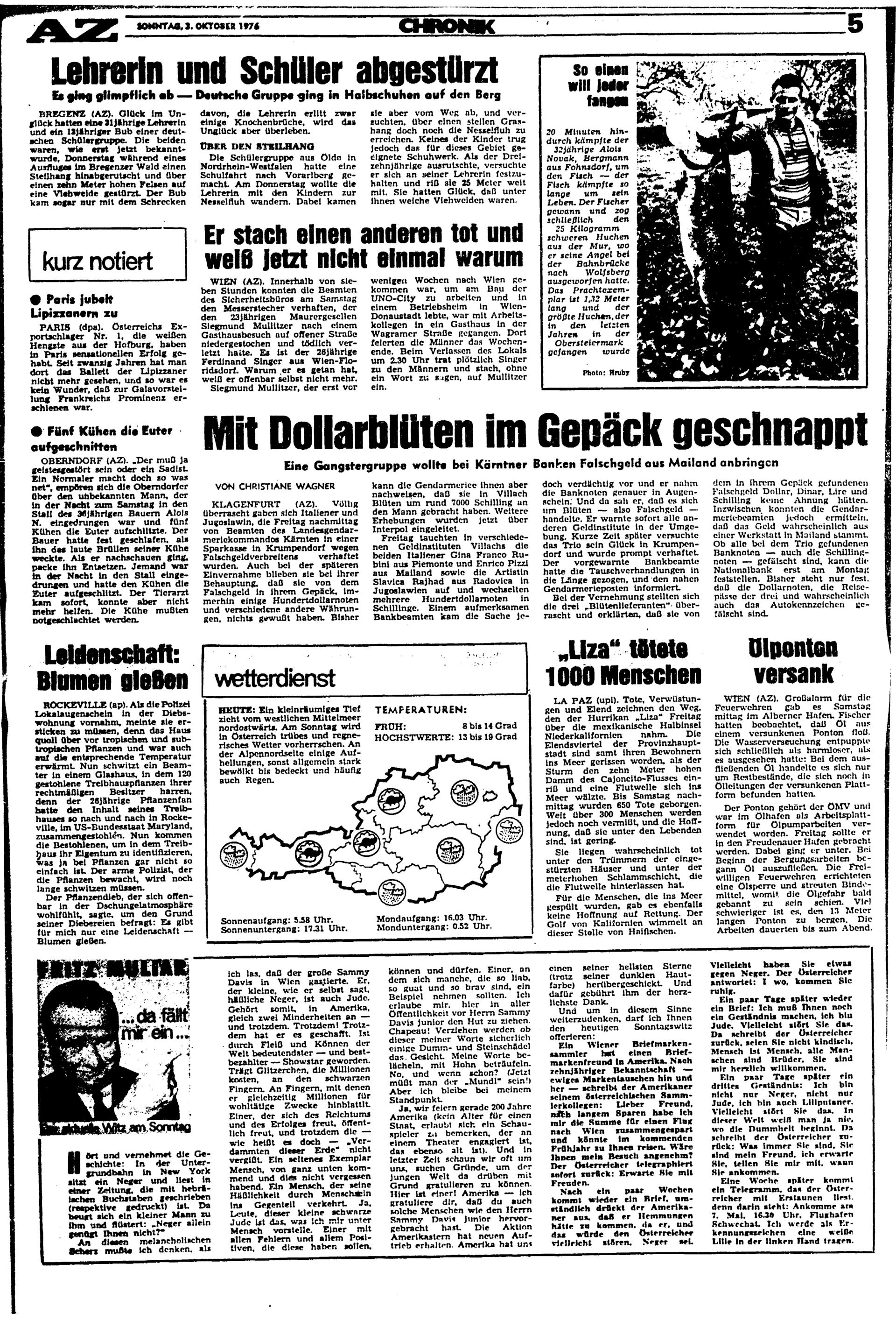 Ausgabe So. 03.10.1976, Seite 5