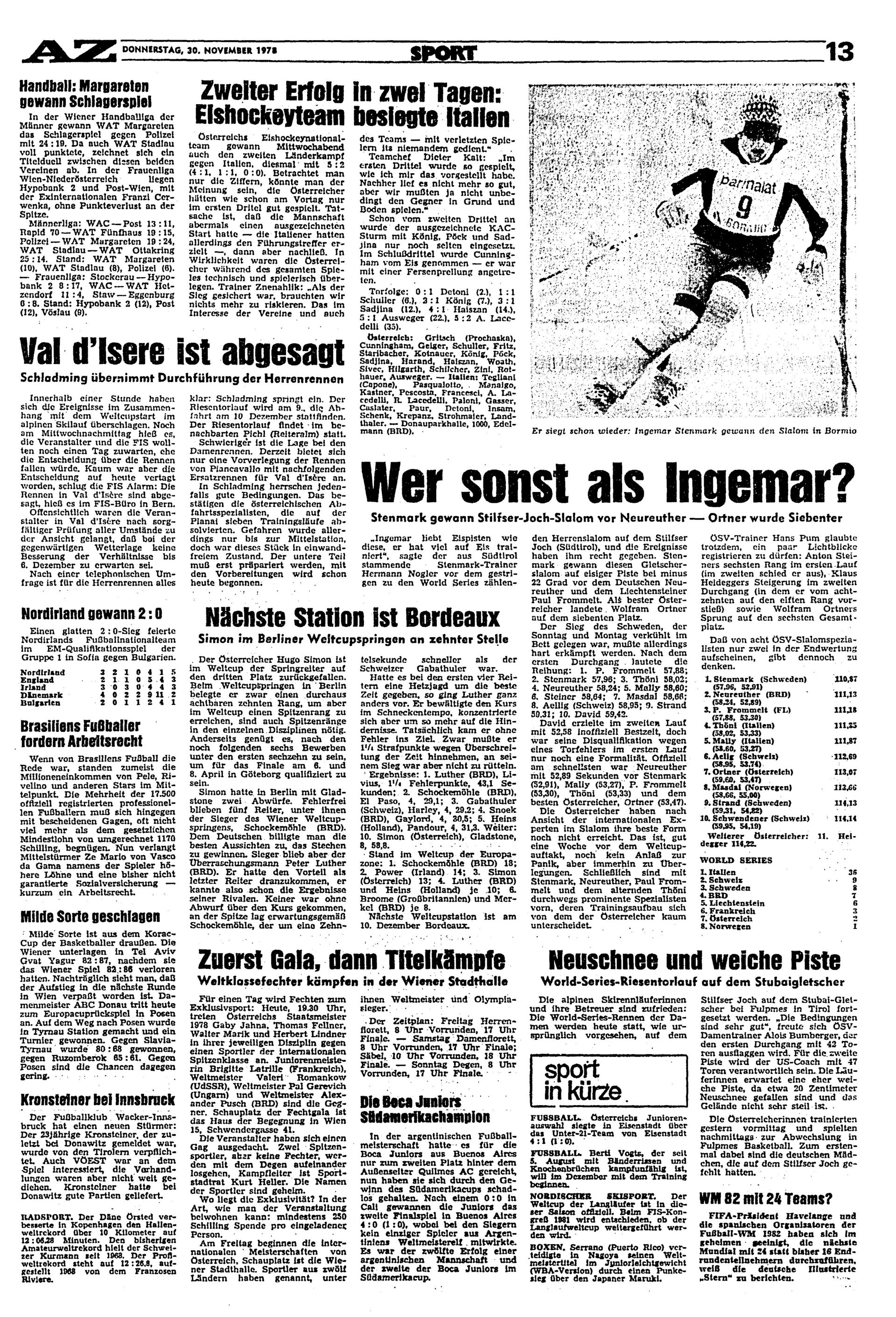 Ausgabe Do. 30.11.1978, Seite 13