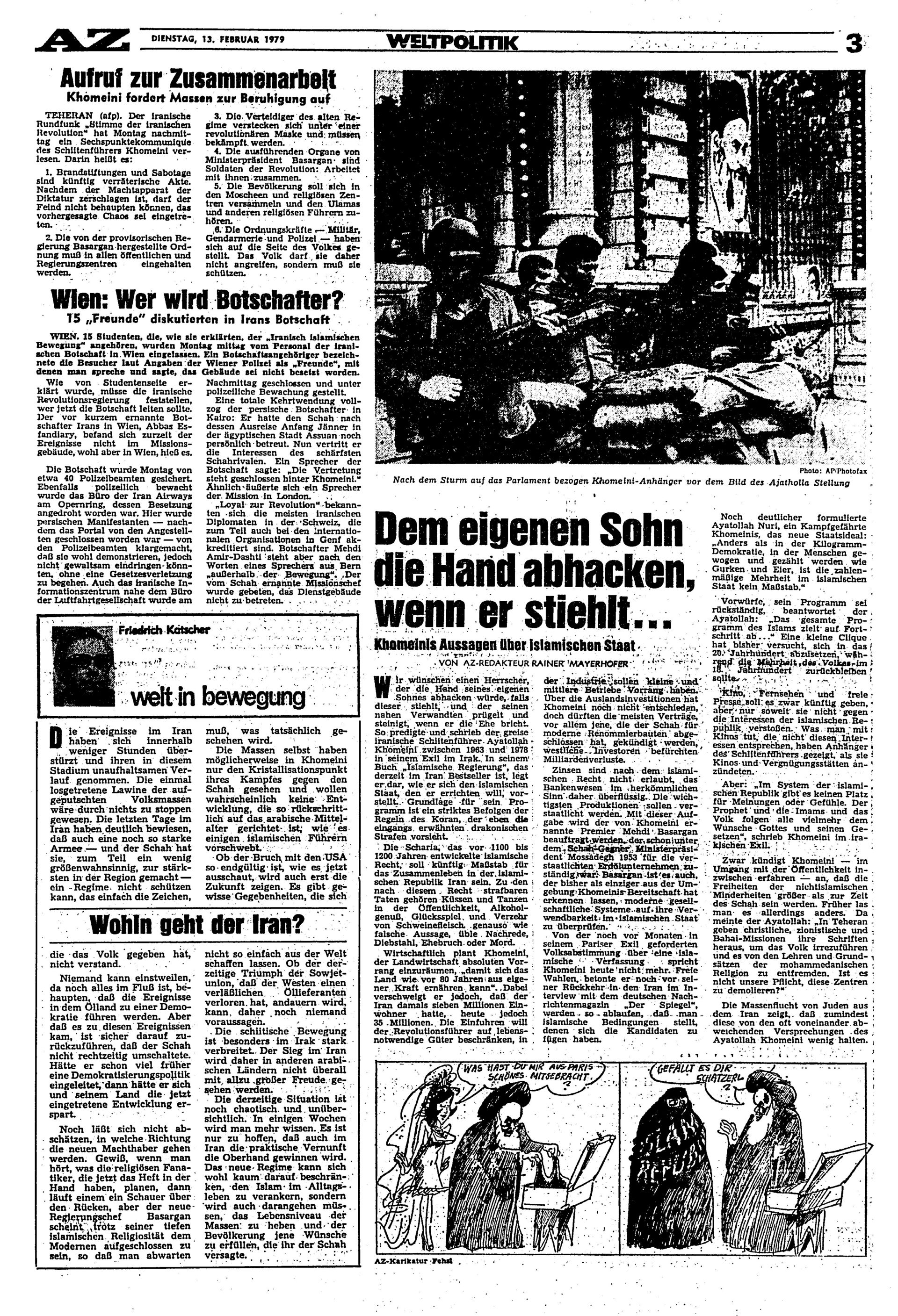 Ausgabe Di. 13.02.1979, Seite 3