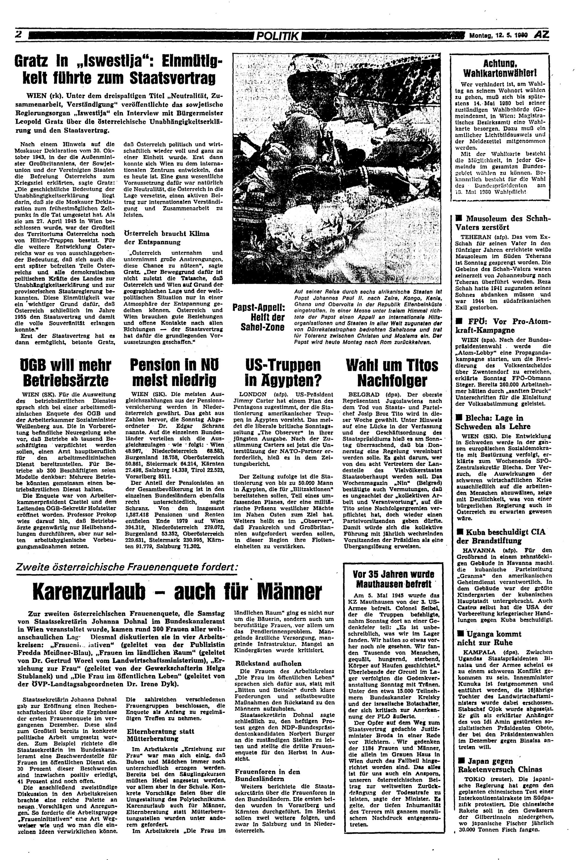Ausgabe Mo. 12.05.1980, Seite 2