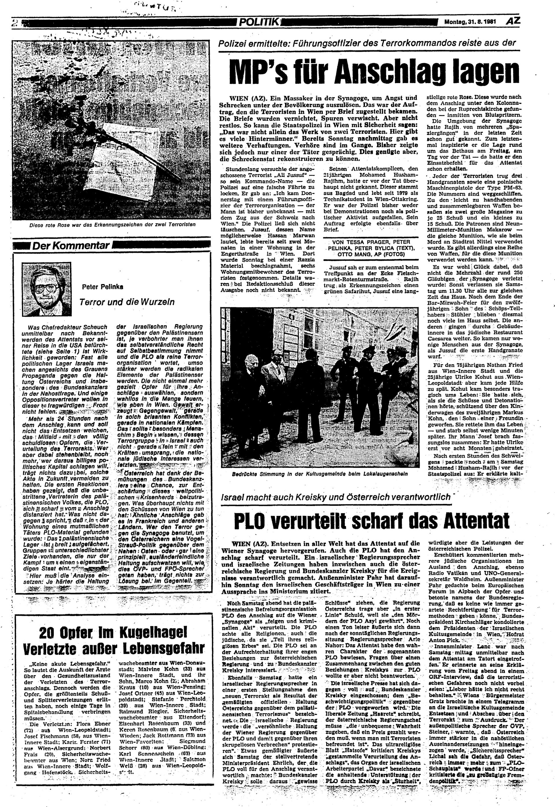 Ausgabe Mo. 31.08.1981, Seite 2