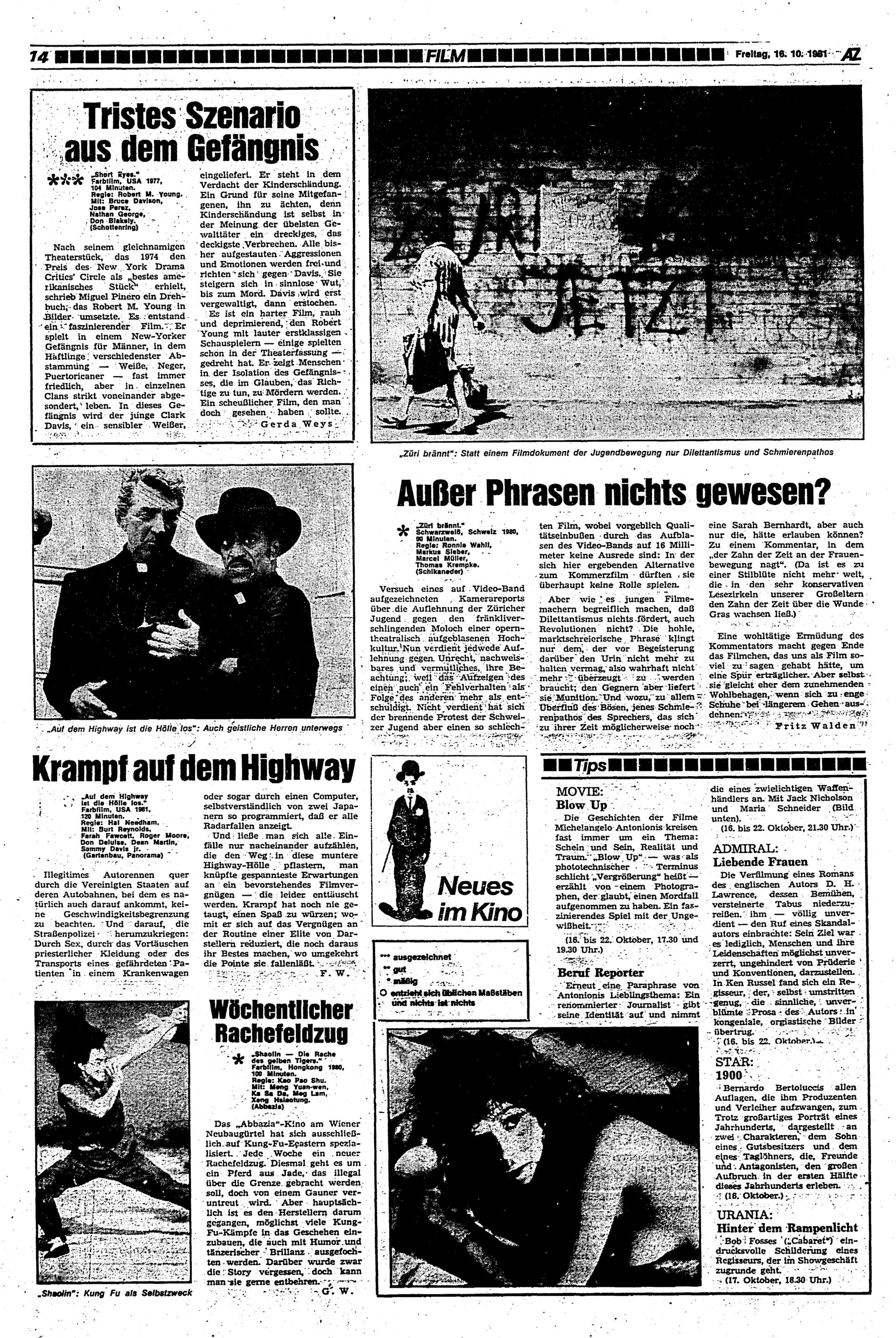 Ausgabe Fr. 16.10.1981, Seite 14