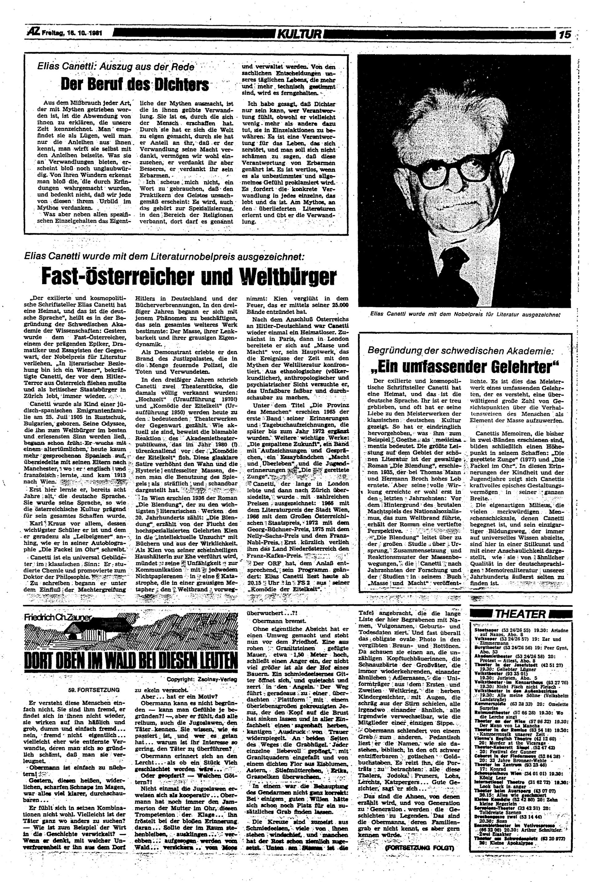 Ausgabe Fr. 16.10.1981, Seite 15
