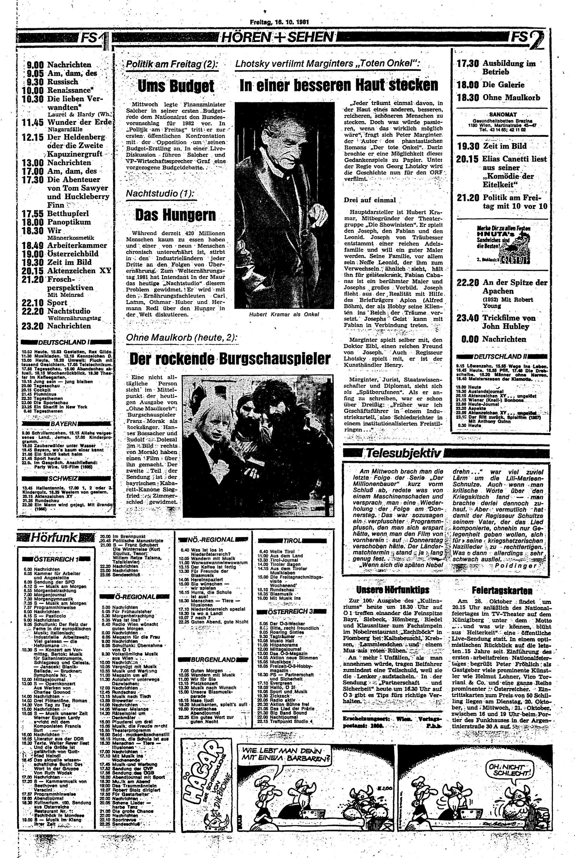 Ausgabe Fr. 16.10.1981, Seite 16