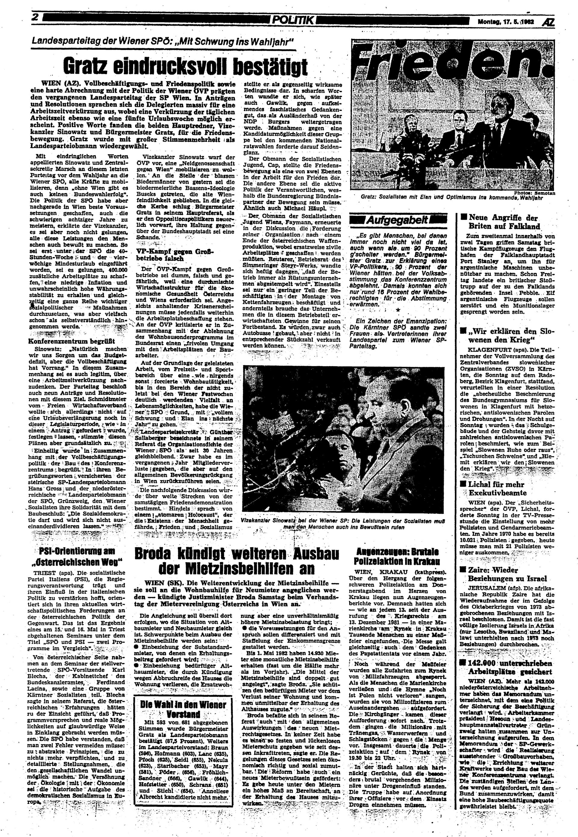 Ausgabe Mo. 17.05.1982, Seite 2