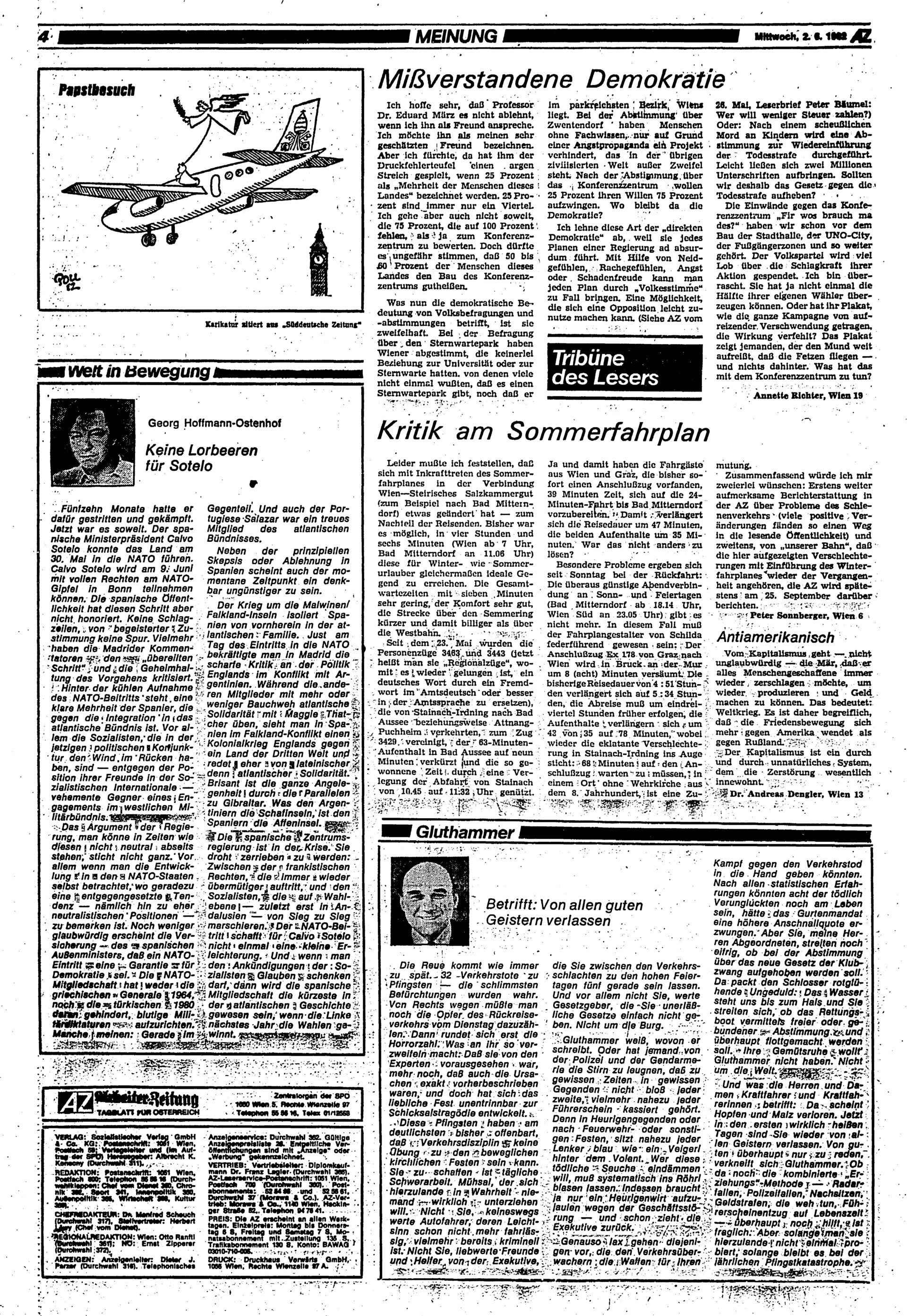 Ausgabe Mi. 02.06.1982, Seite 4