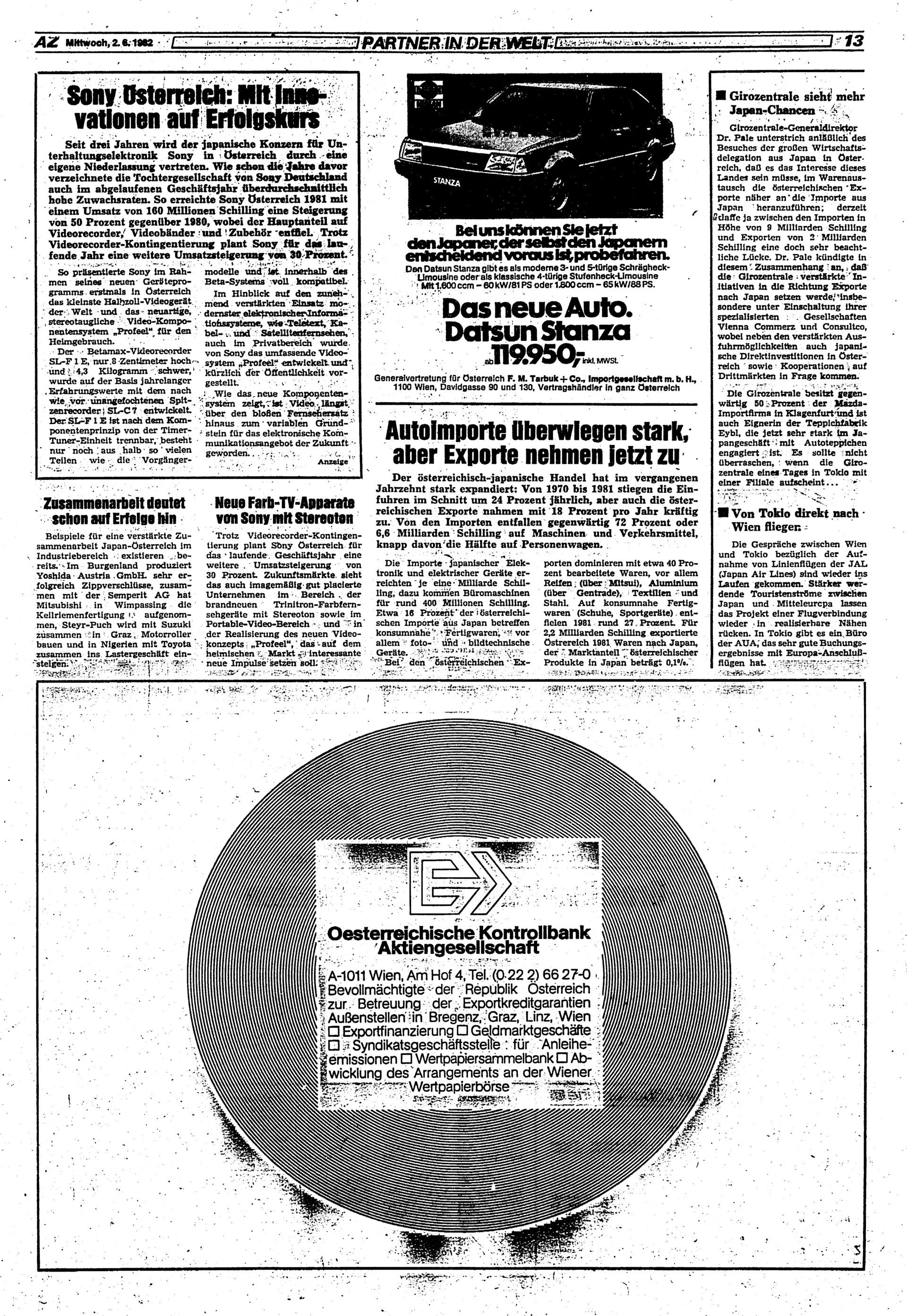 Ausgabe Mi. 02.06.1982, Seite 13