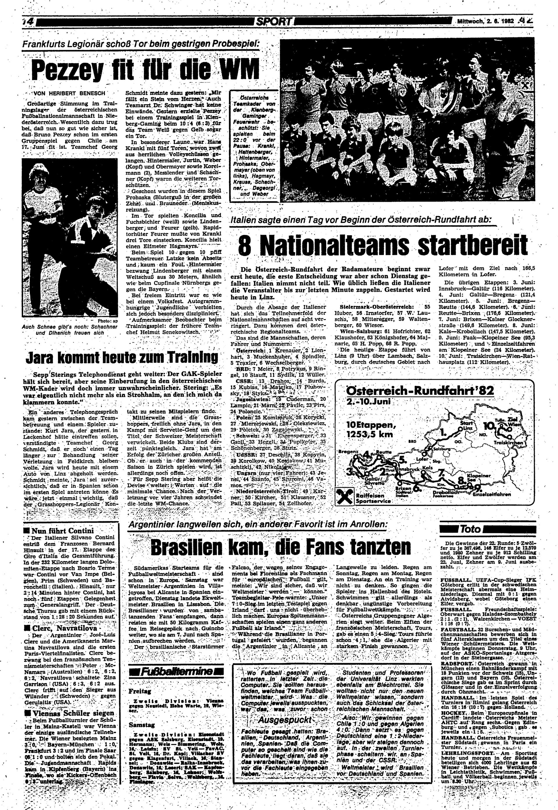 Ausgabe Mi. 02.06.1982, Seite 14