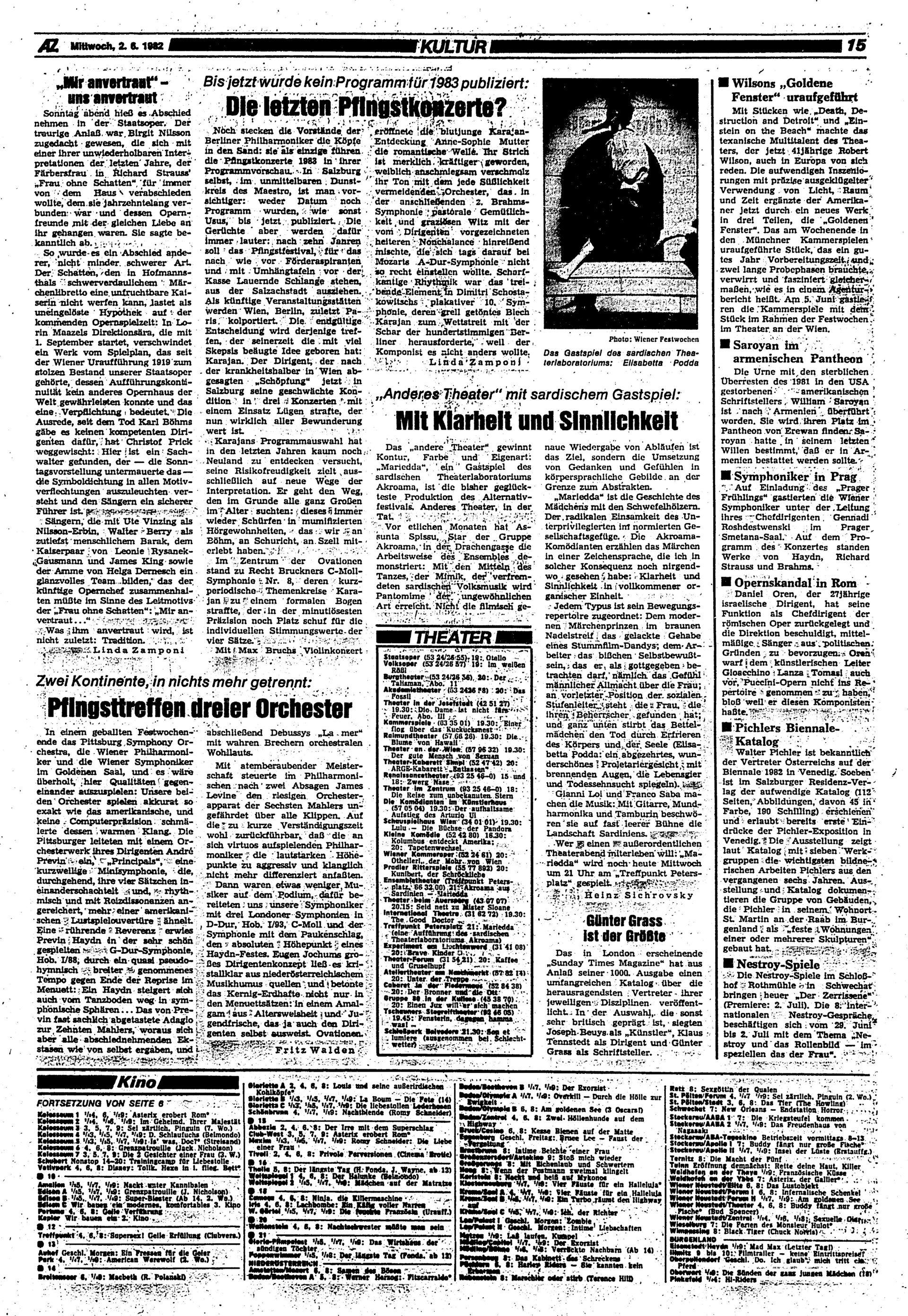 Ausgabe Mi. 02.06.1982, Seite 15