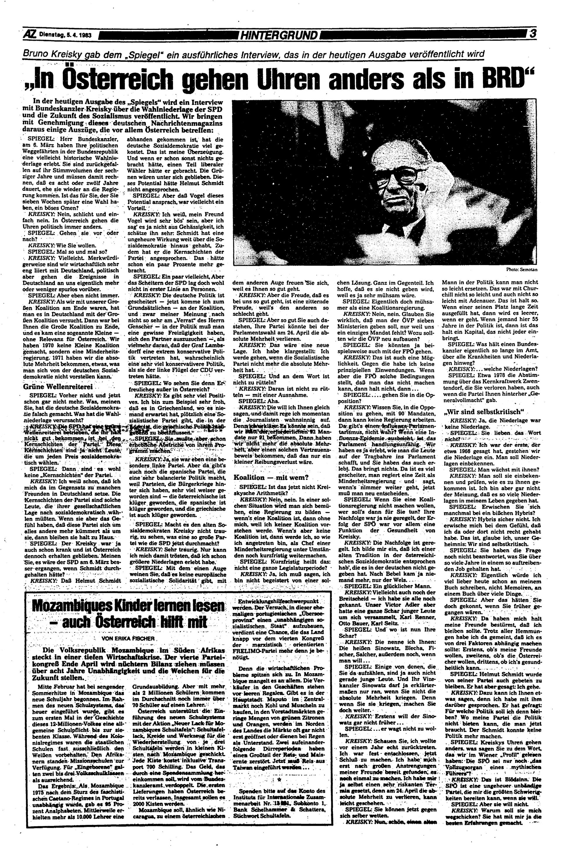 Ausgabe Di. 05.04.1983, Seite 3