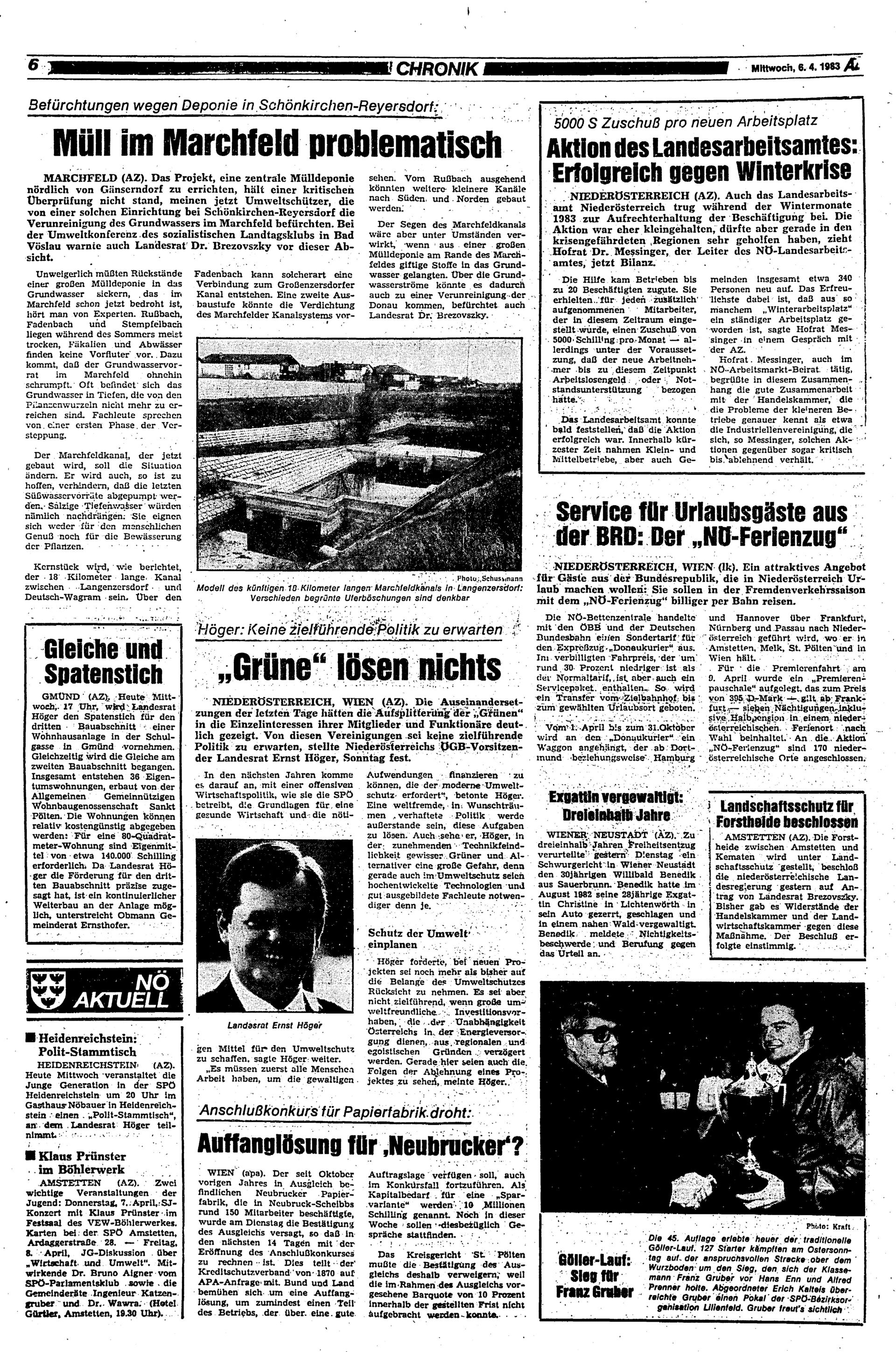 Ausgabe Mi. 06.04.1983, Seite 6