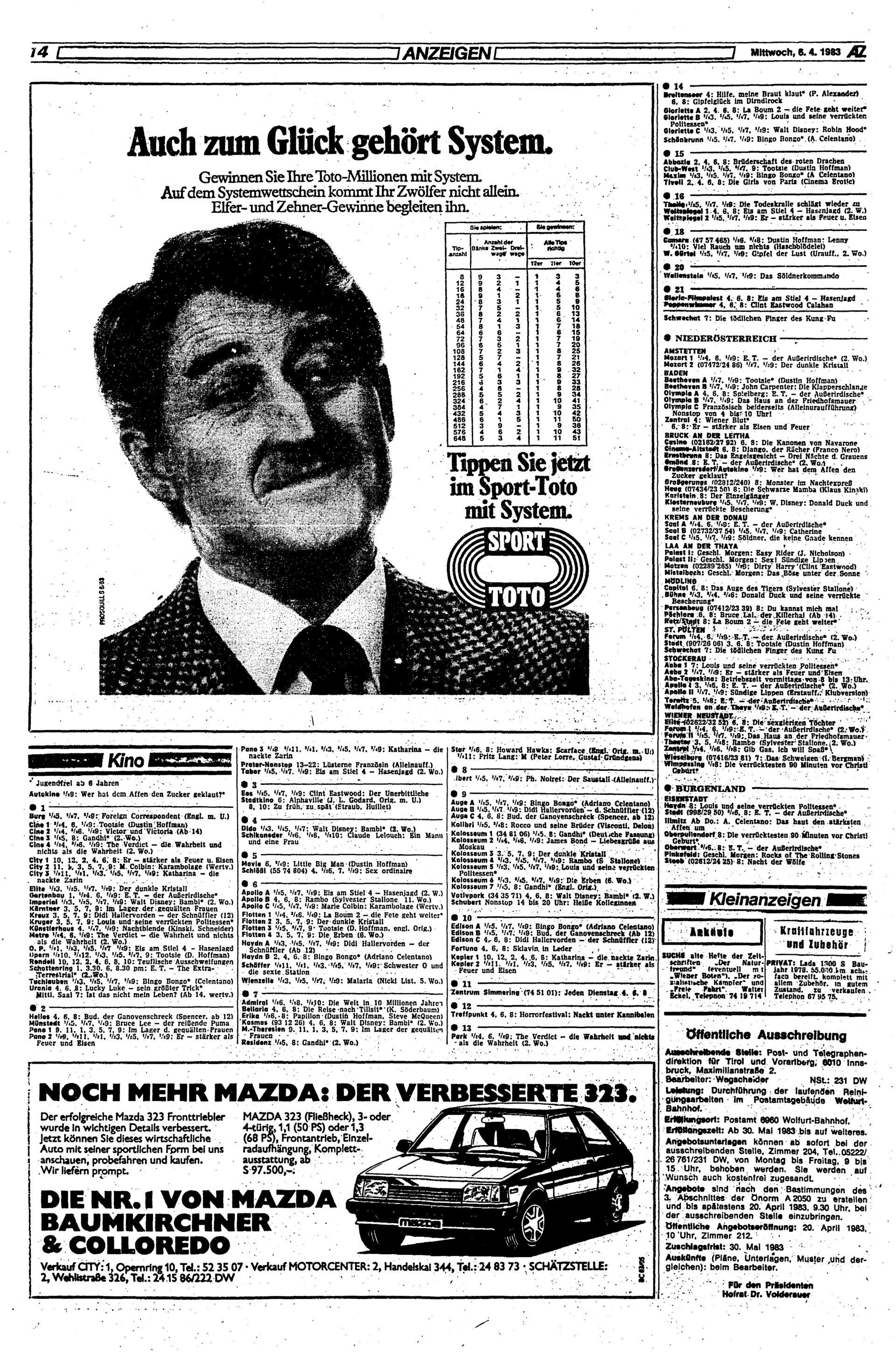 Ausgabe Mi. 06.04.1983, Seite 14