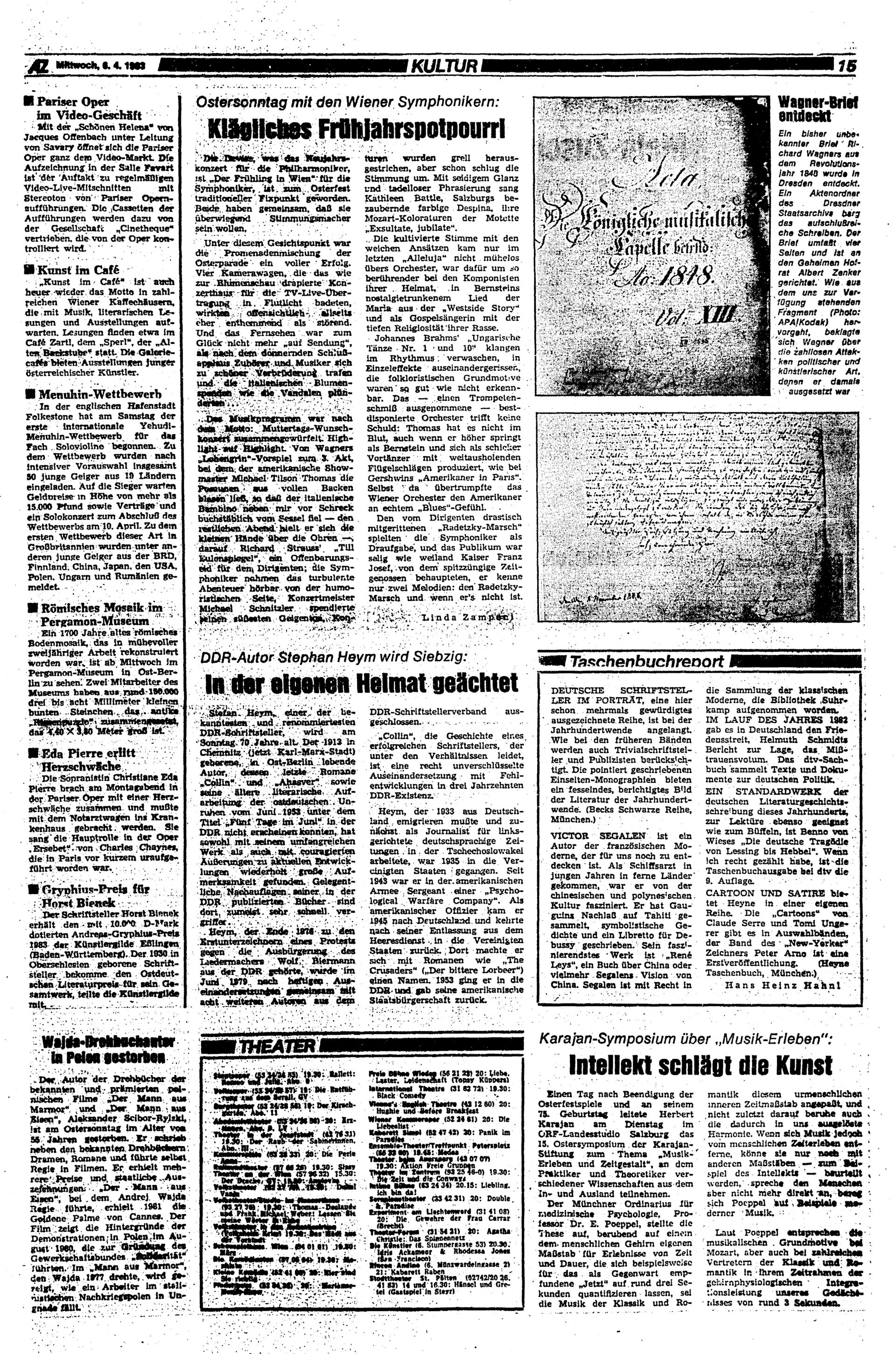 Ausgabe Mi. 06.04.1983, Seite 15
