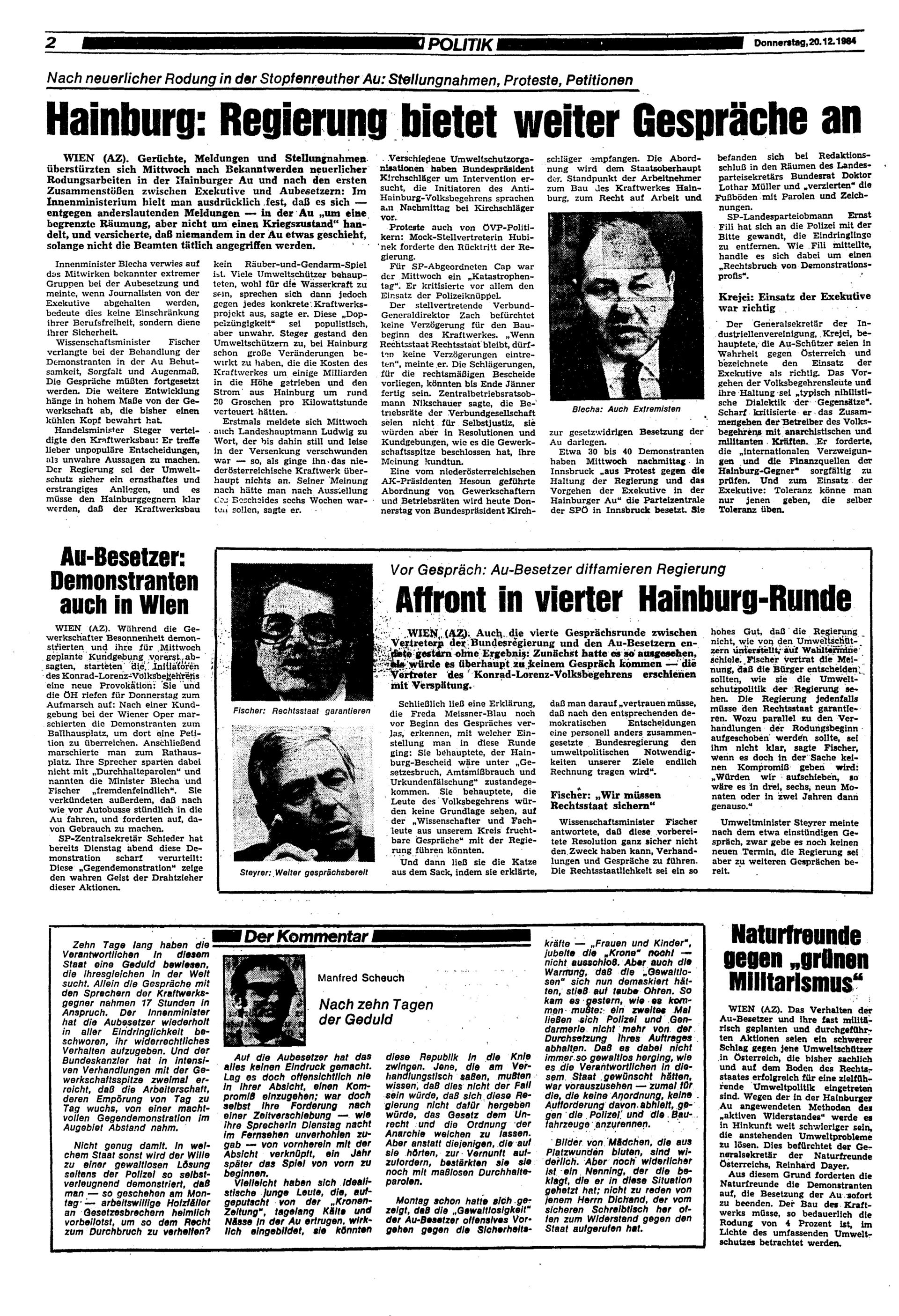 Ausgabe Do. 20.12.1984, Seite 2