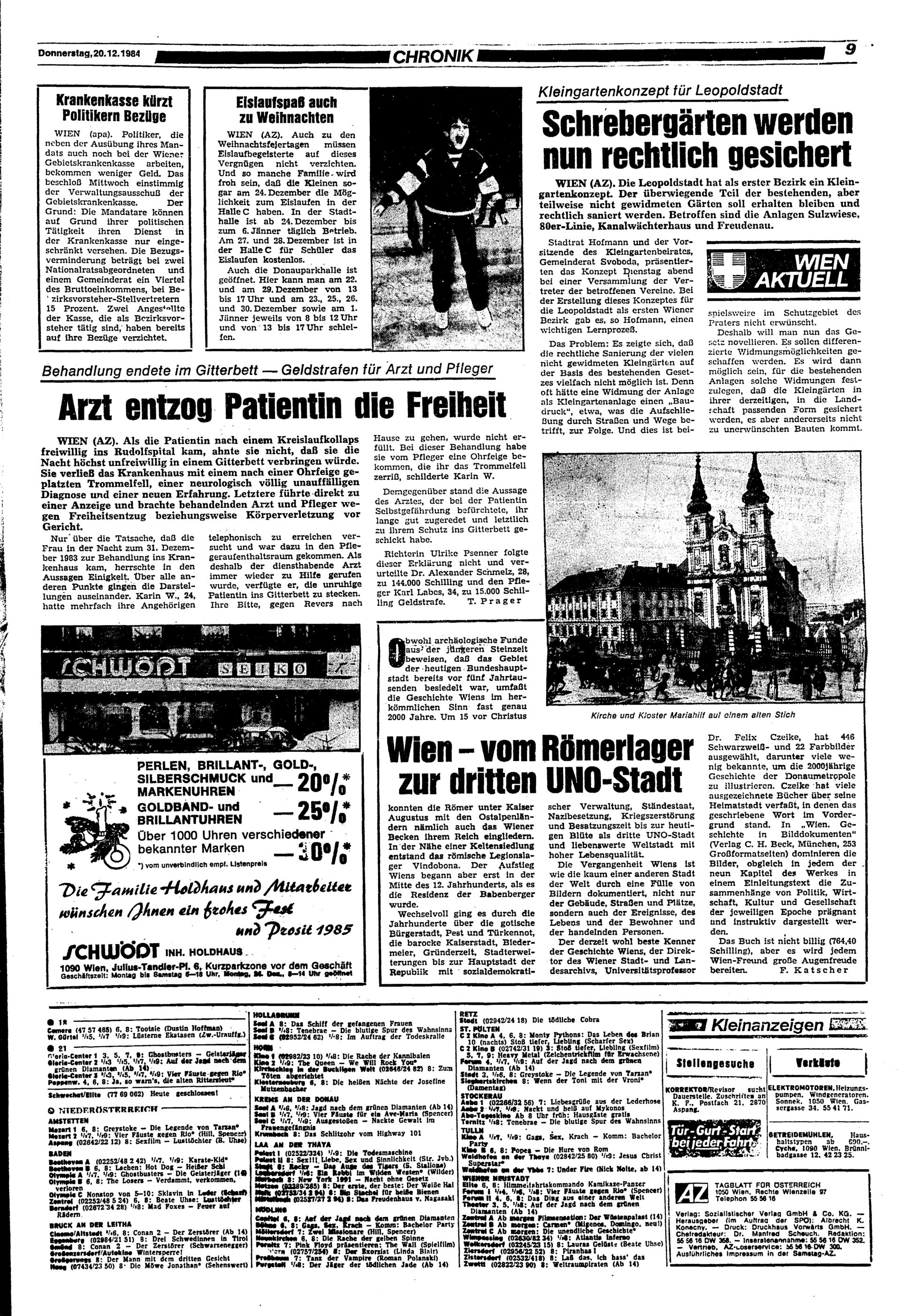 Ausgabe Do. 20.12.1984, Seite 9