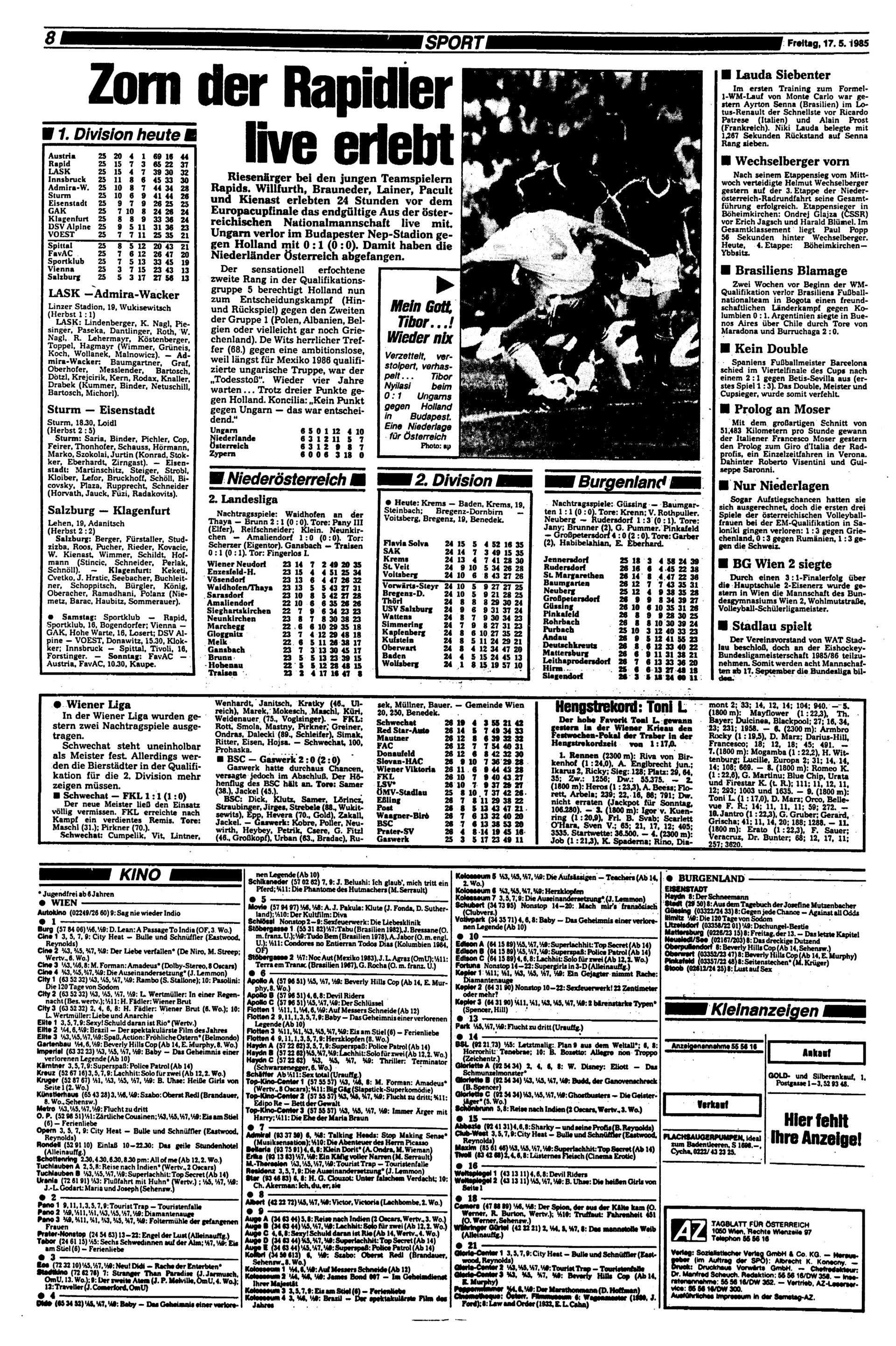 Ausgabe Fr. 17.05.1985, Seite 8