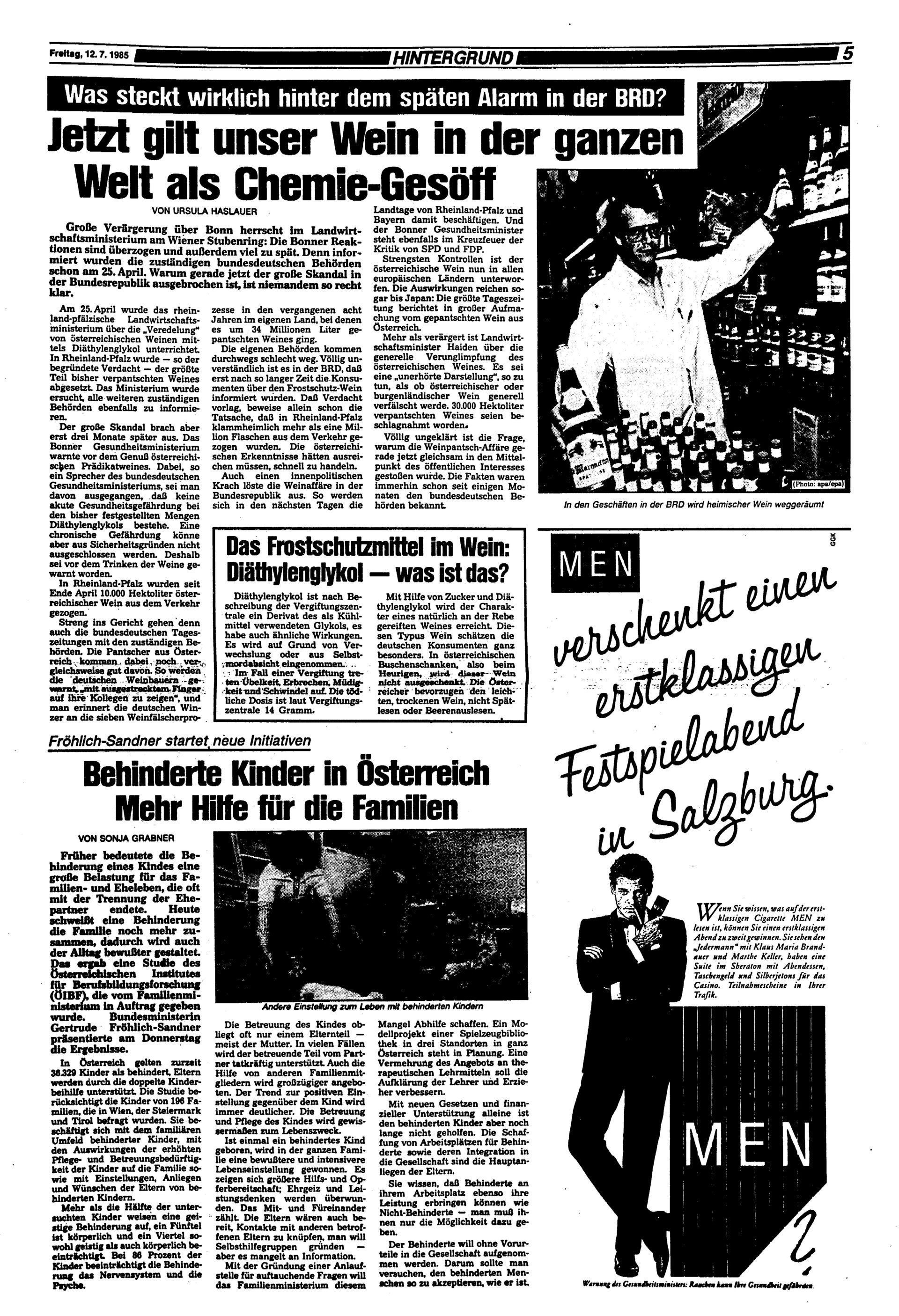 Ausgabe Fr. 12.07.1985, Seite 5