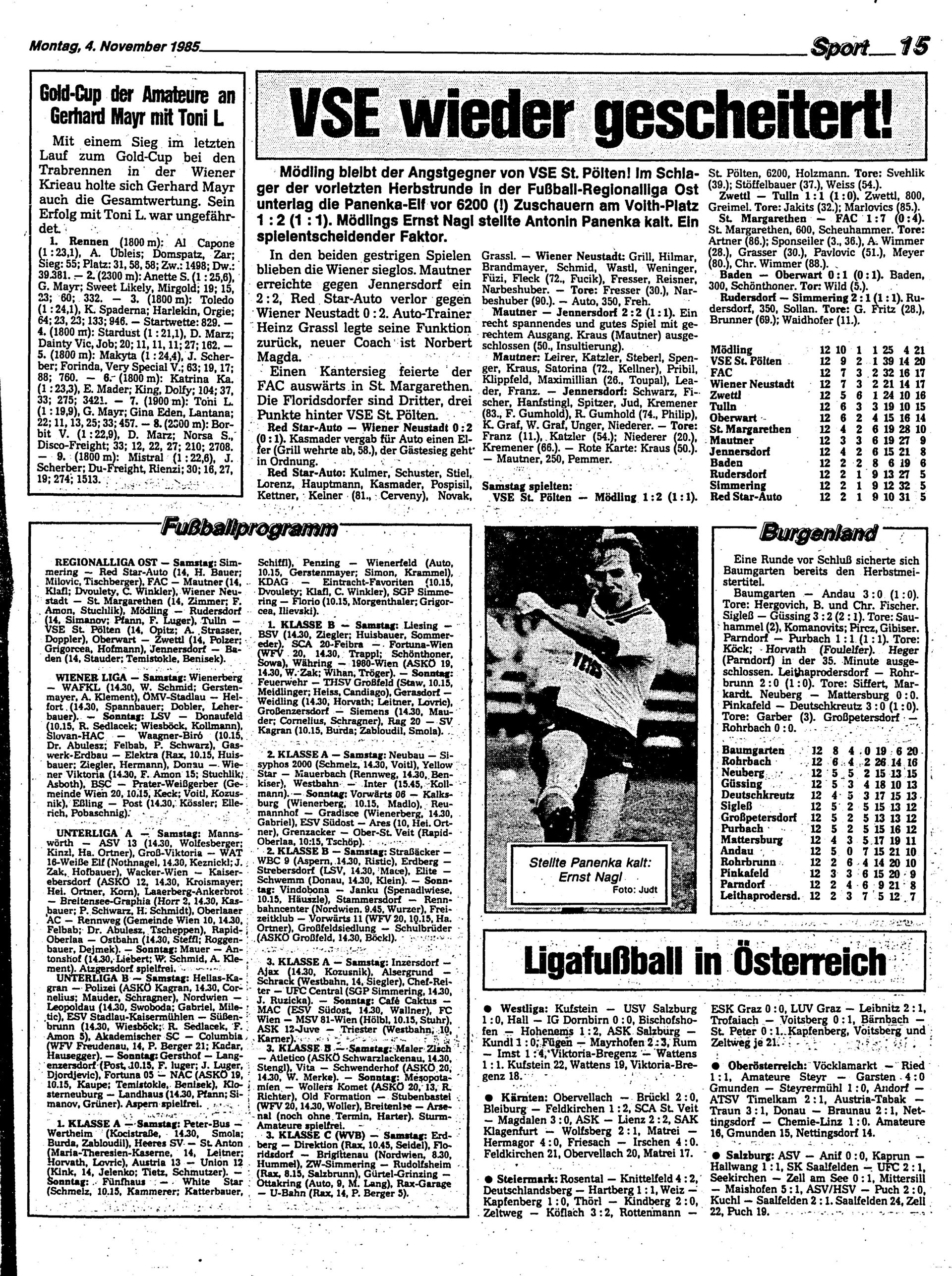 Ausgabe Mo. 04.11.1985, Seite 15