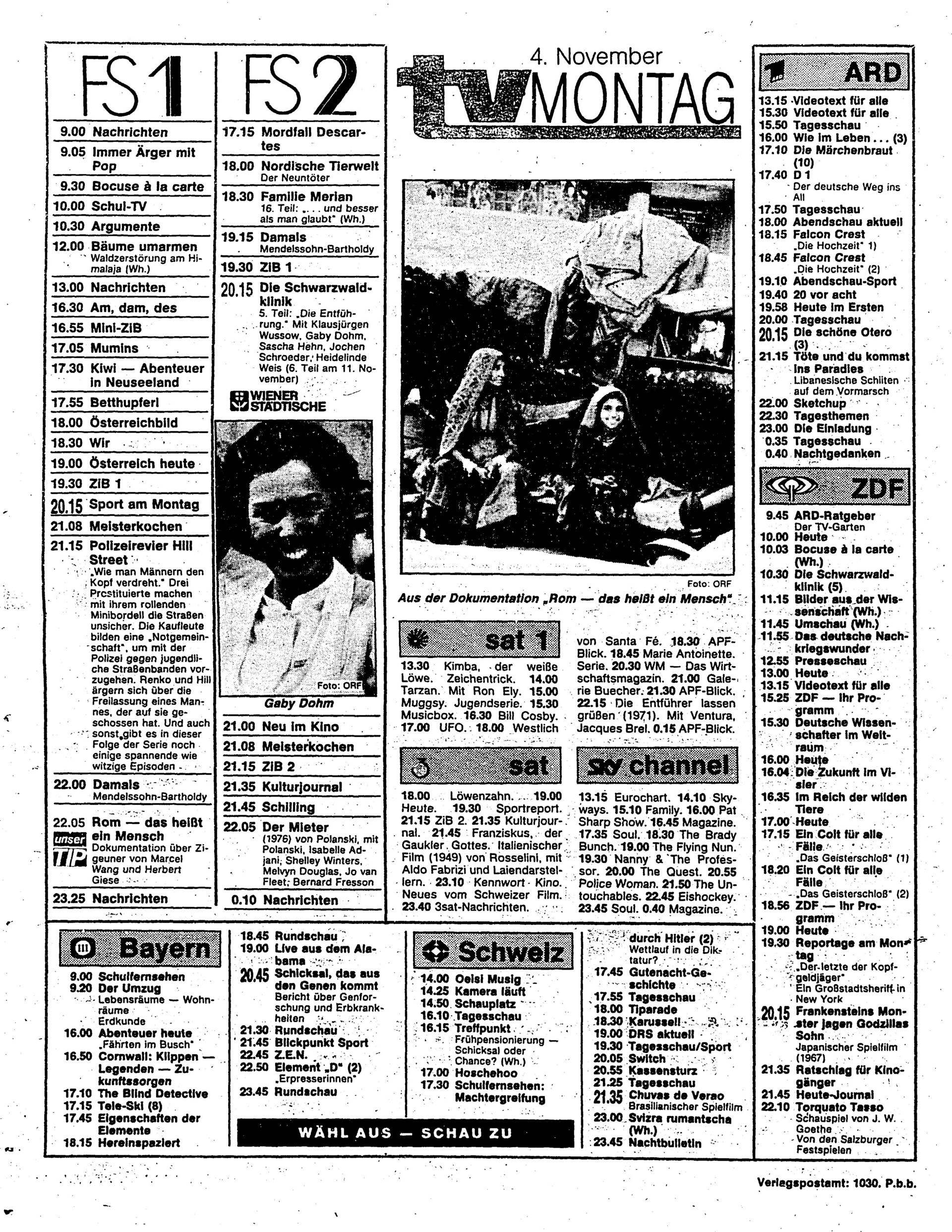 Ausgabe Mo. 04.11.1985, Seite 24
