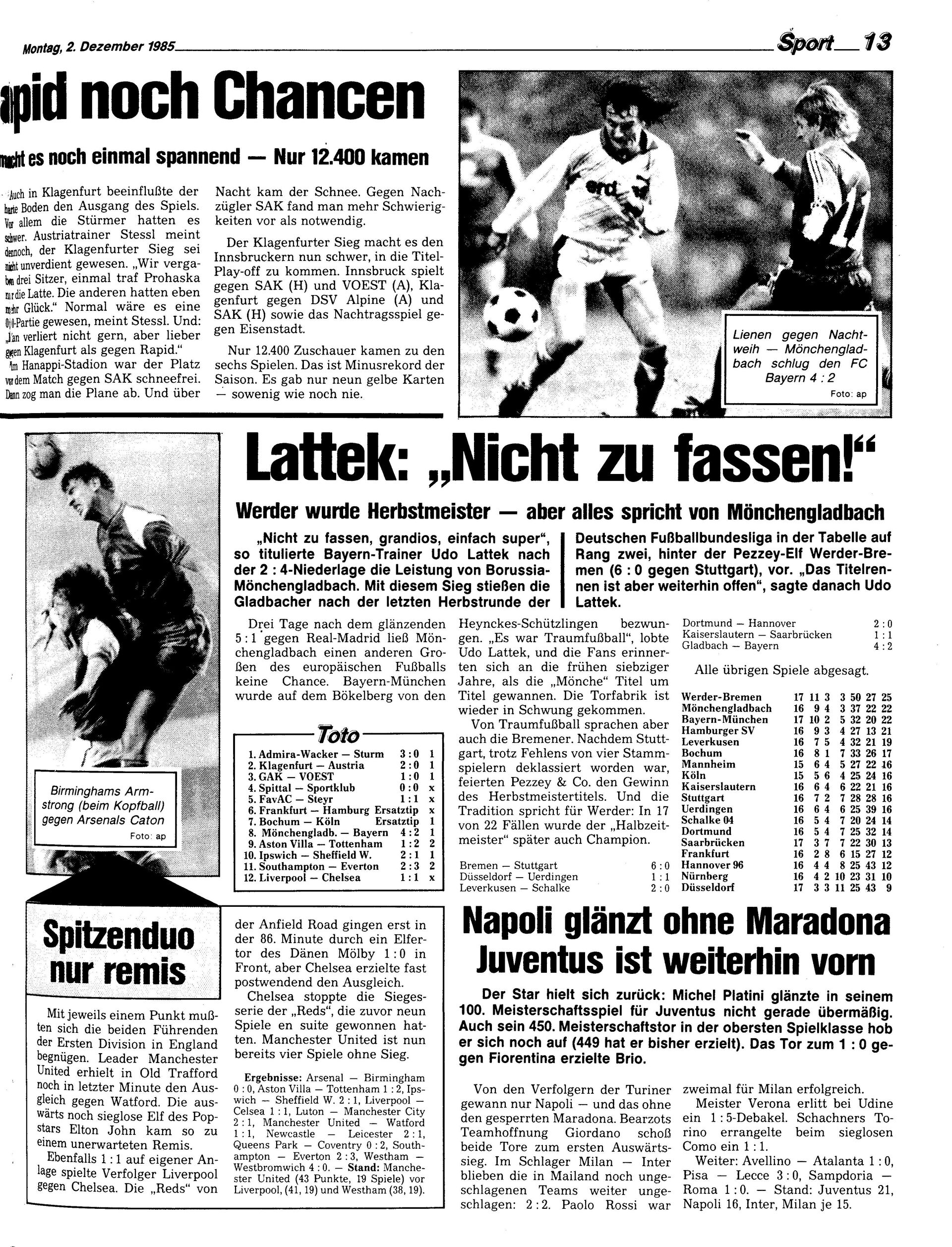 Ausgabe Mo. 02.12.1985, Seite 13