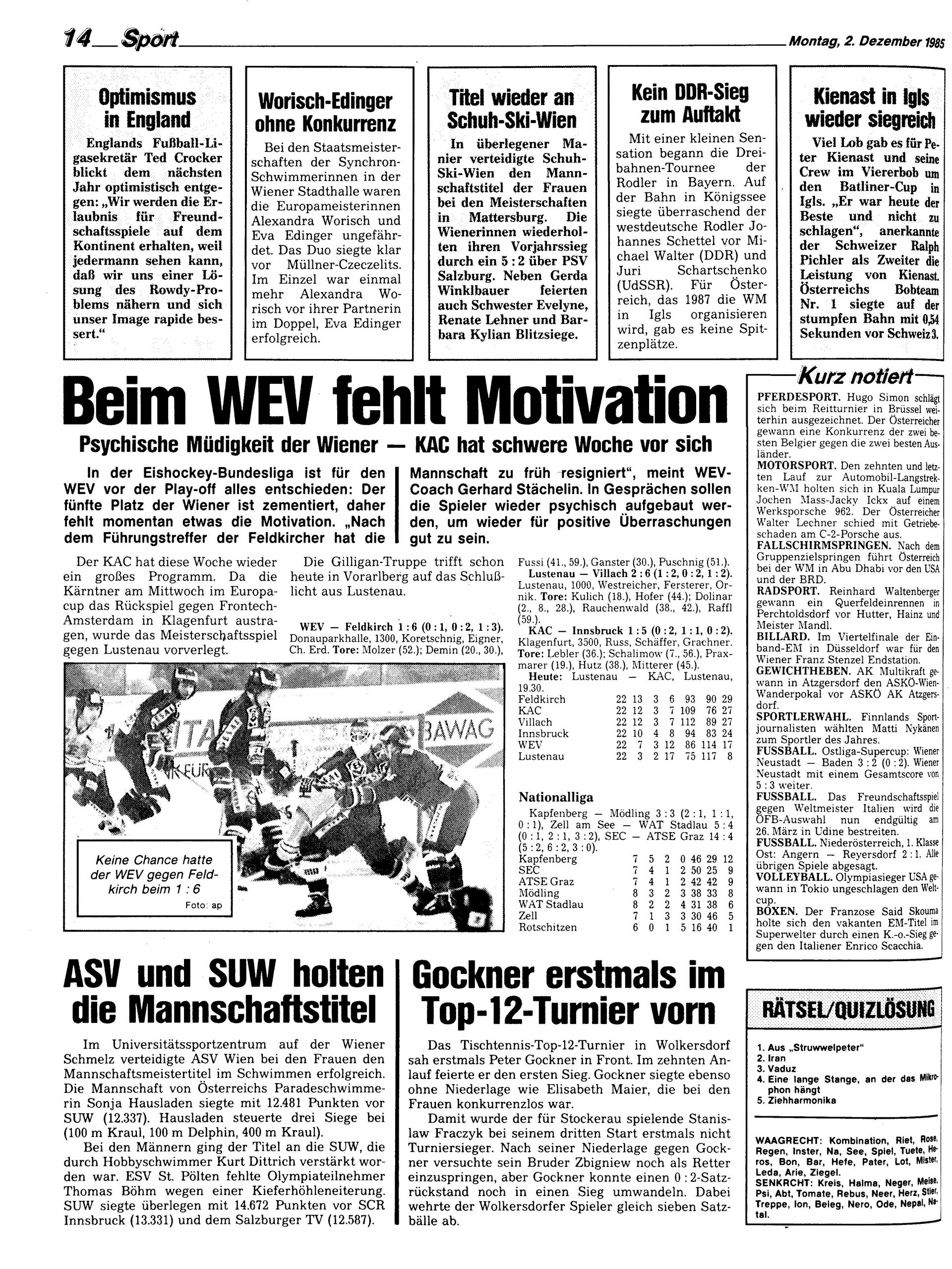Ausgabe Mo. 02.12.1985, Seite 14