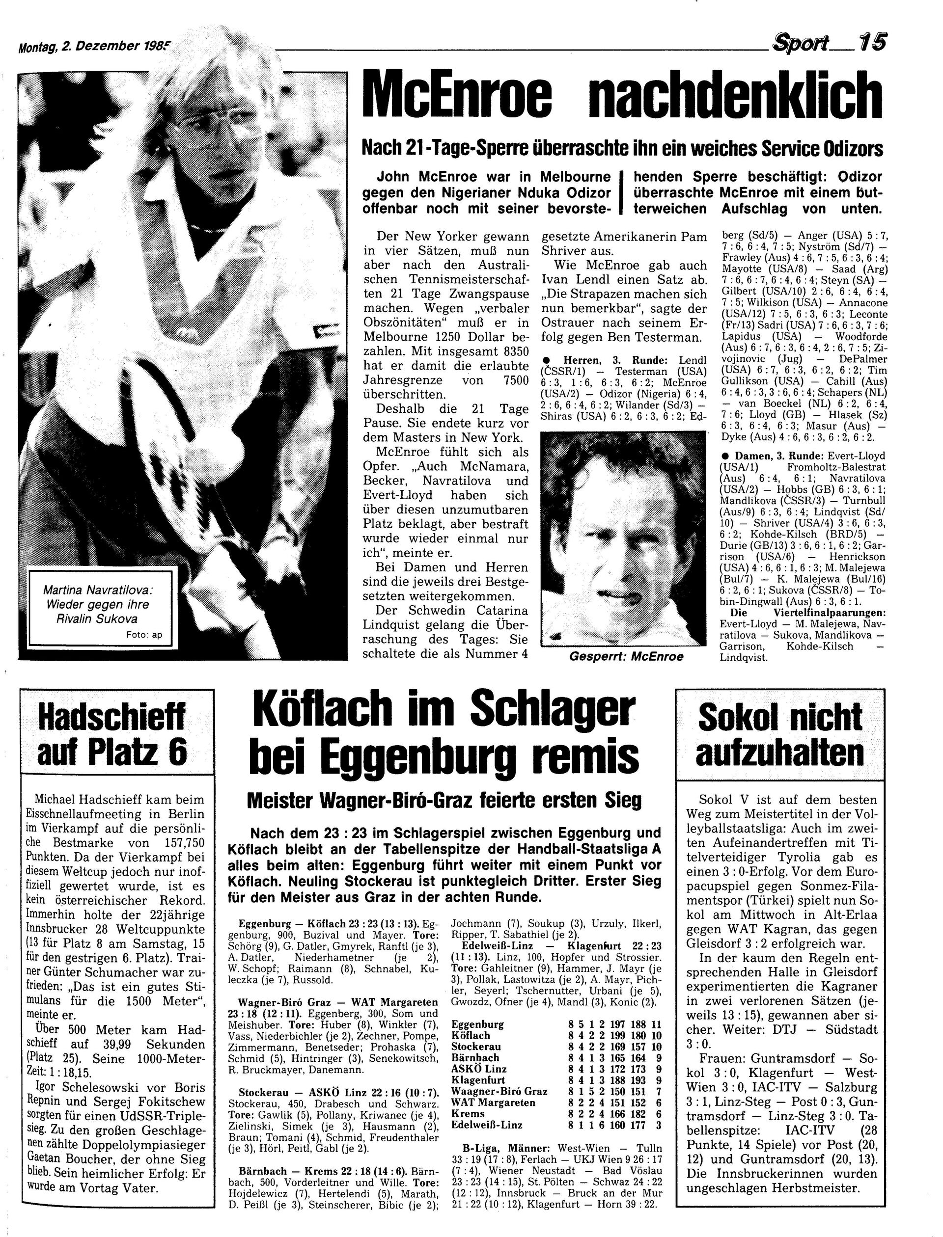 Ausgabe Mo. 02.12.1985, Seite 15