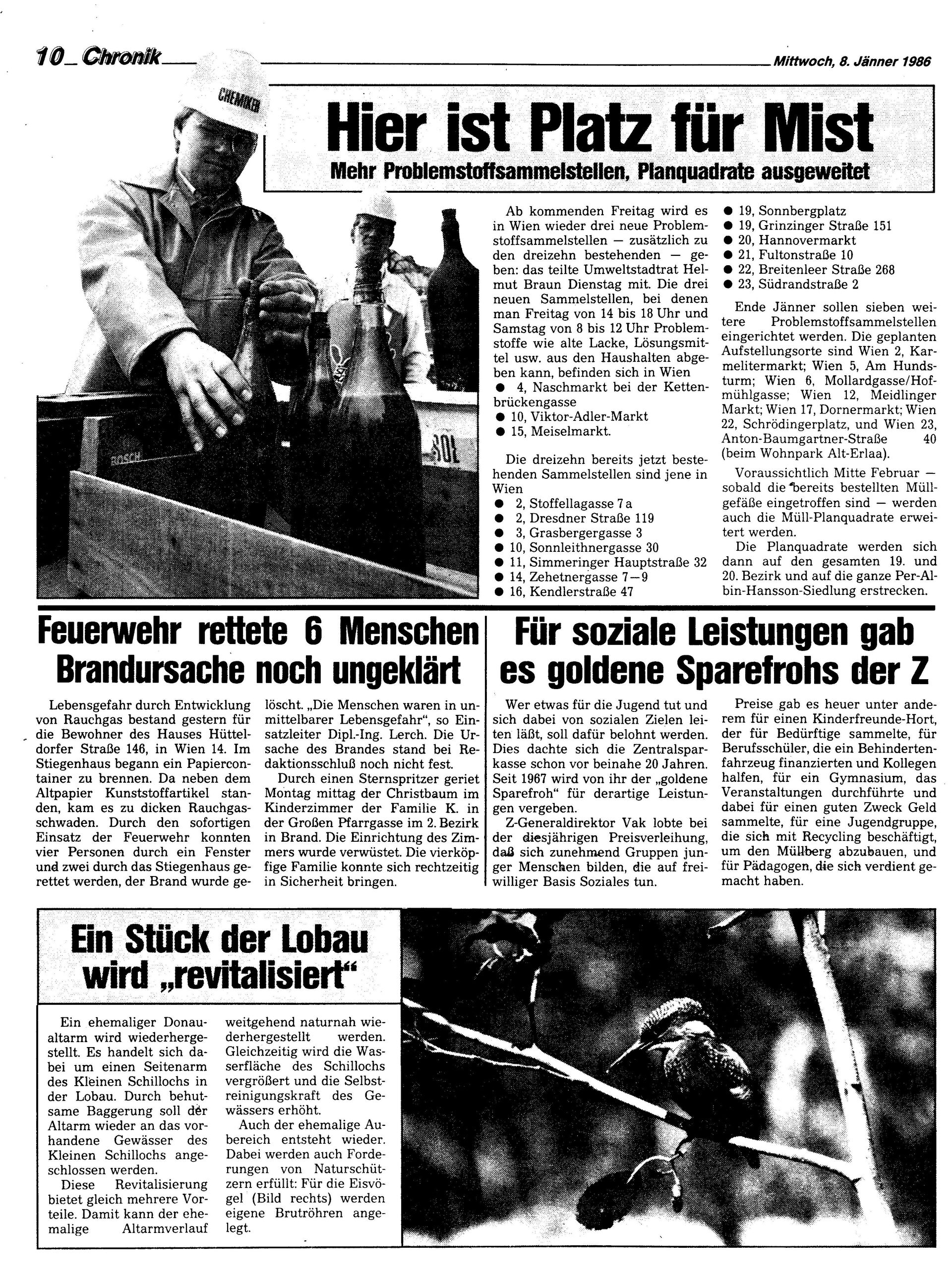 Ausgabe Mi. 08.01.1986, Seite 10