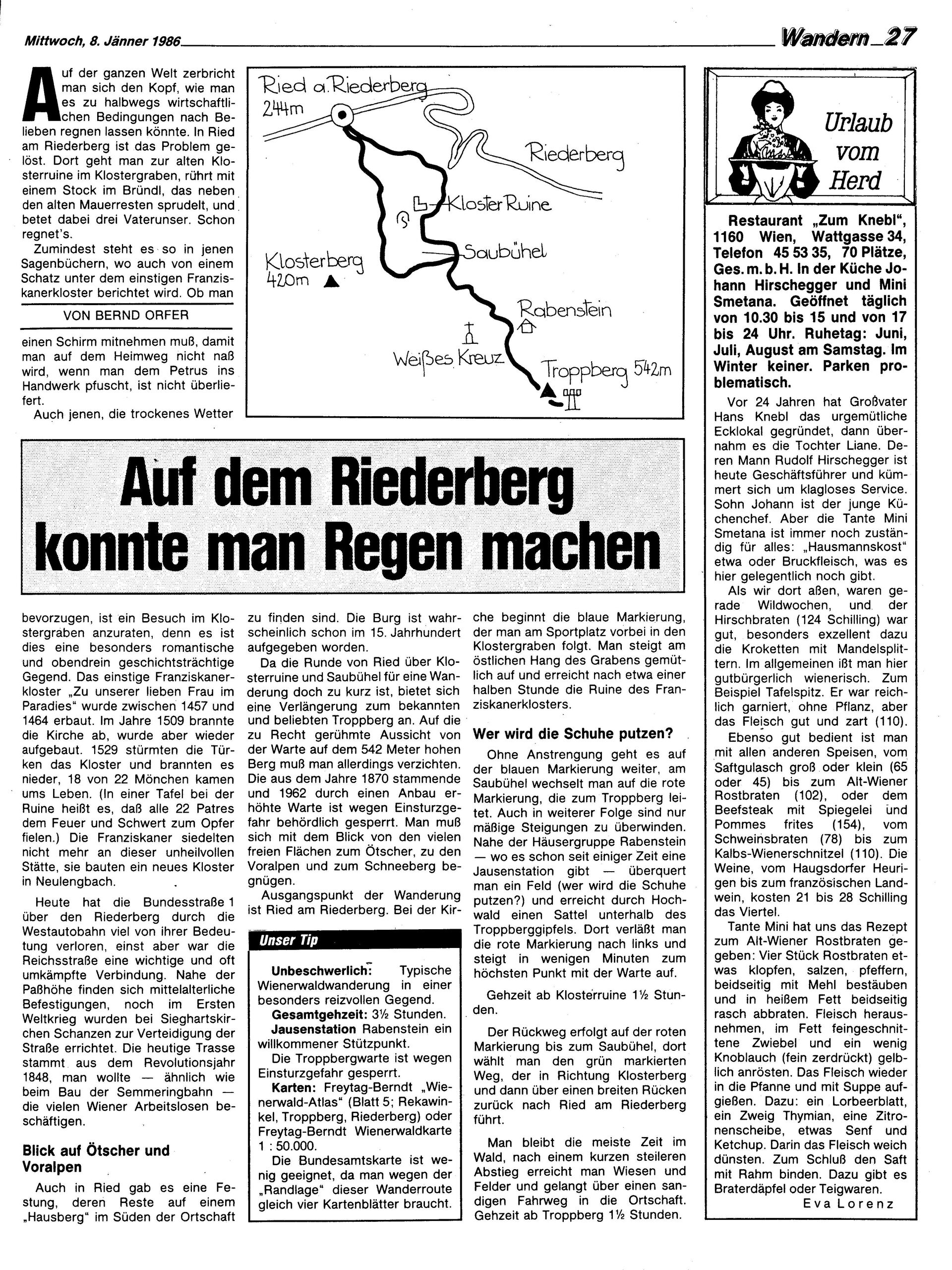 Ausgabe Mi. 08.01.1986, Seite 27