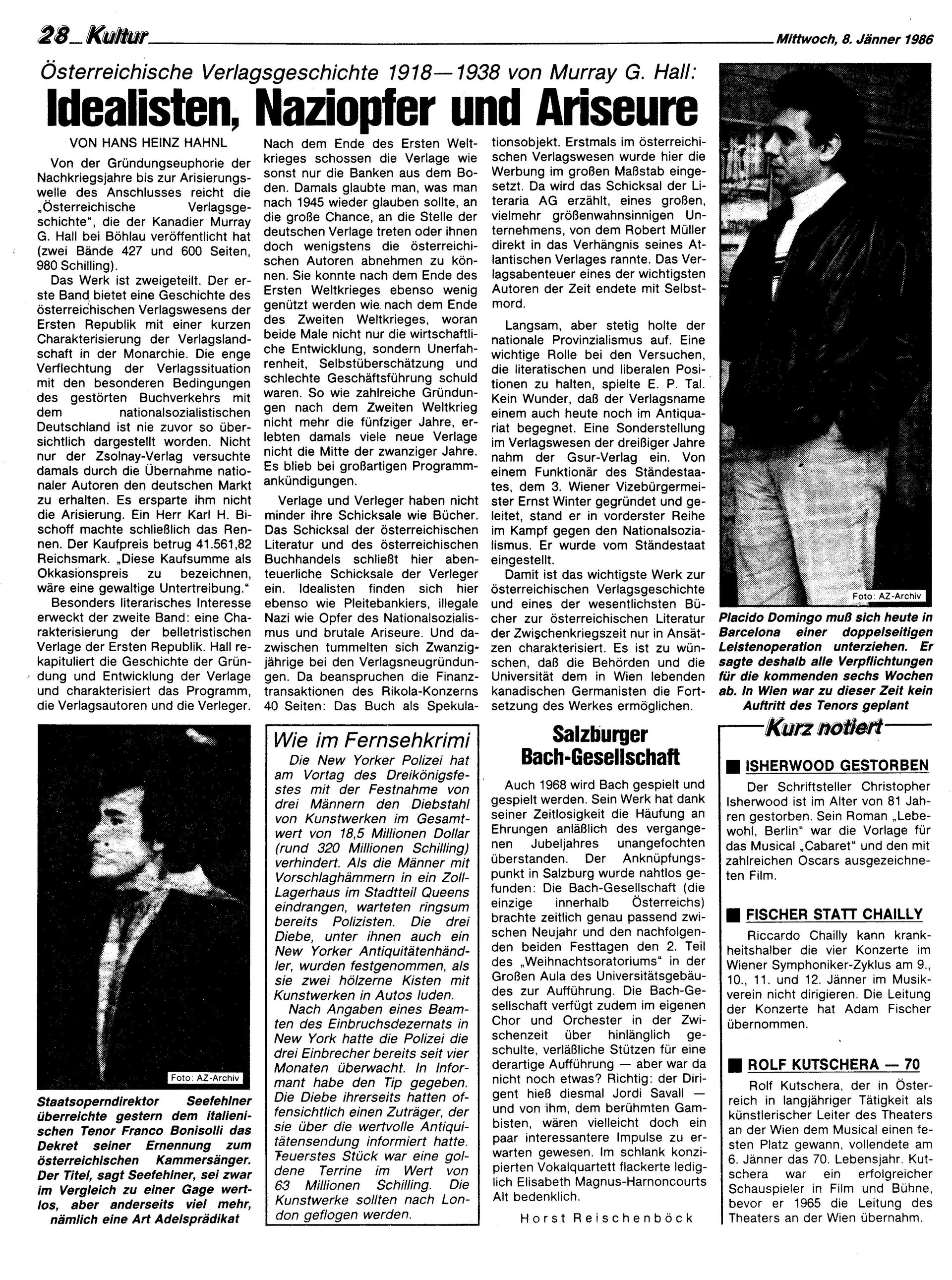 Ausgabe Mi. 08.01.1986, Seite 28