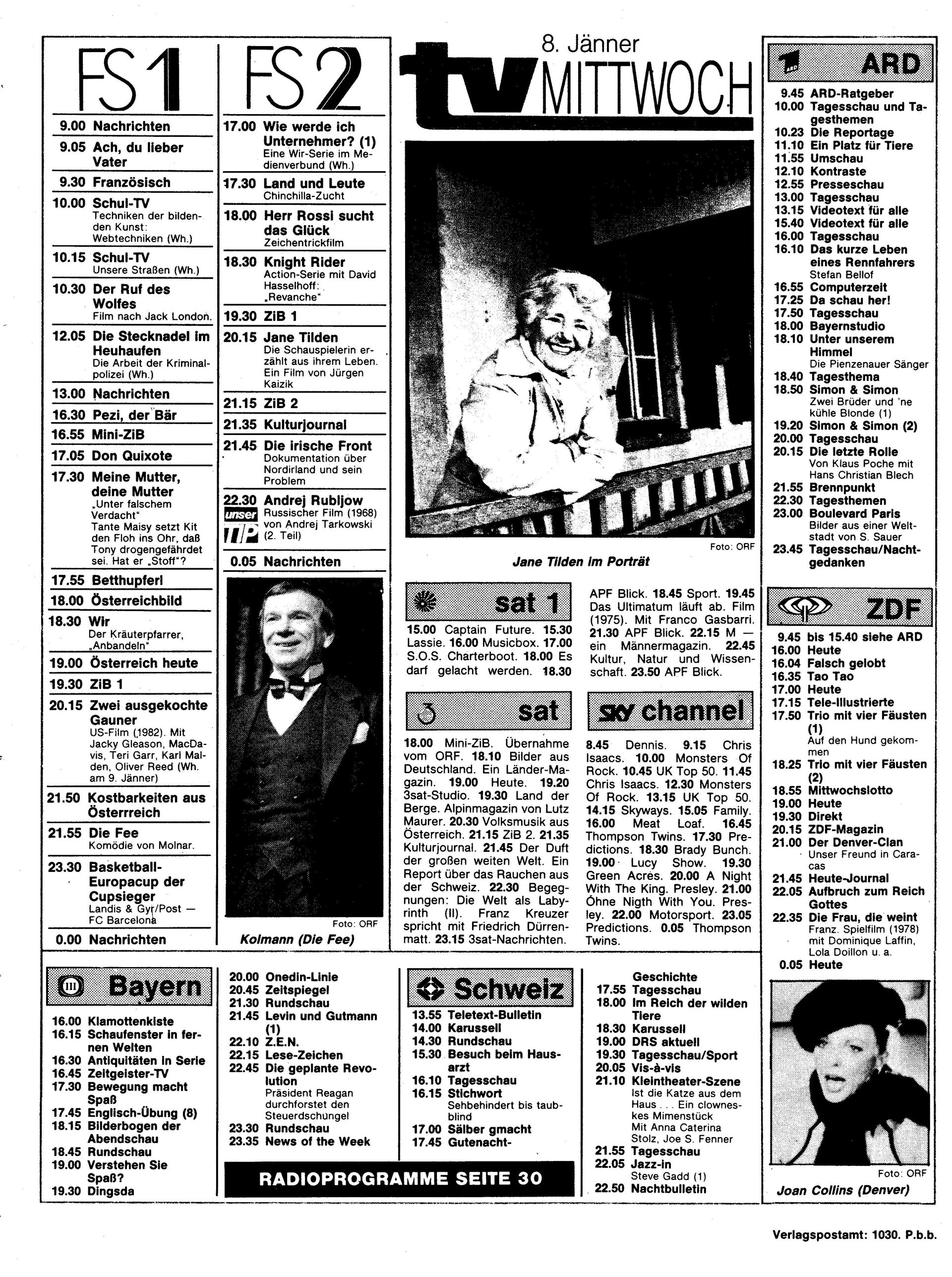 Ausgabe Mi. 08.01.1986, Seite 32