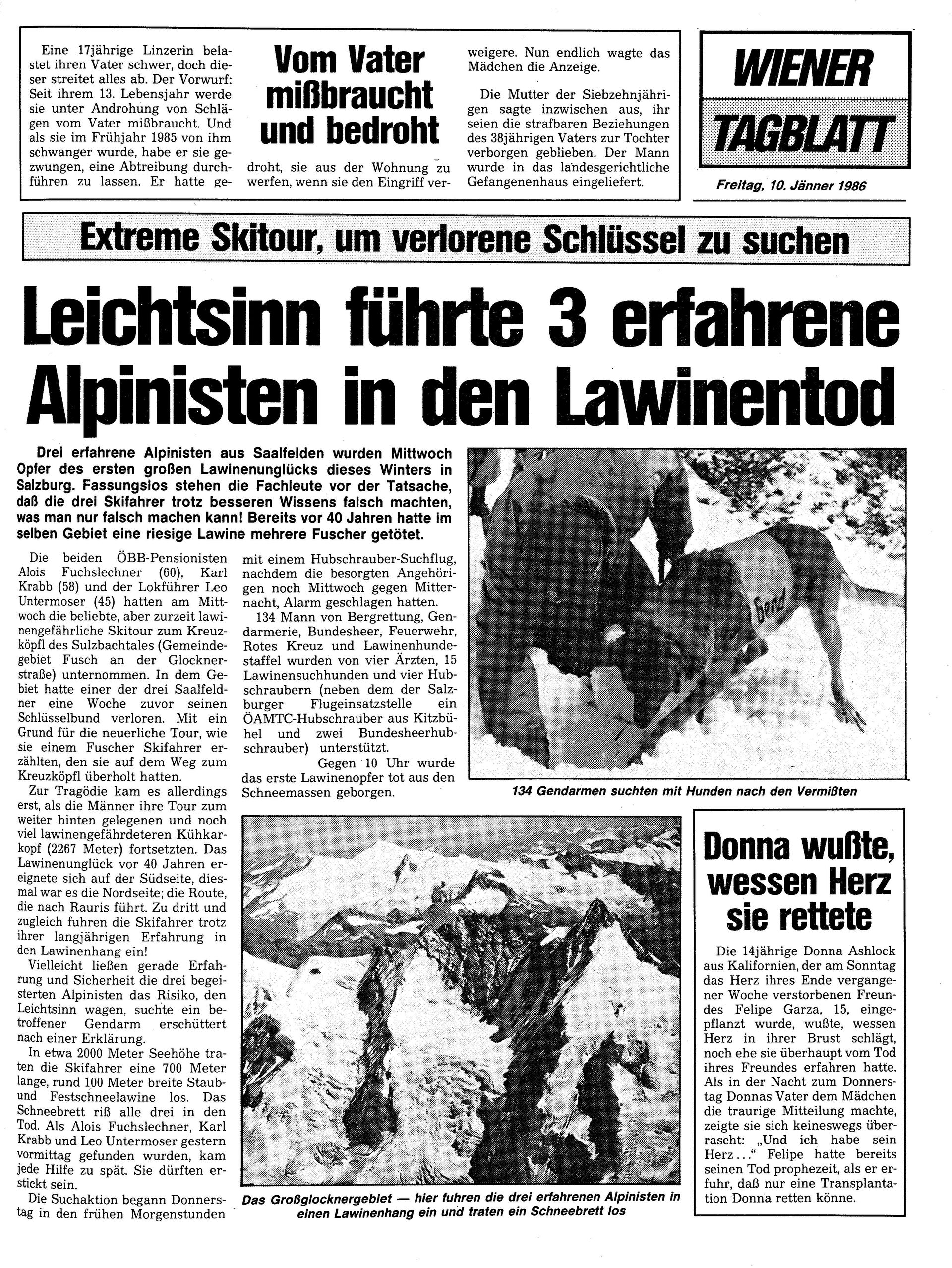 Ausgabe Fr. 10.01.1986, Seite 9