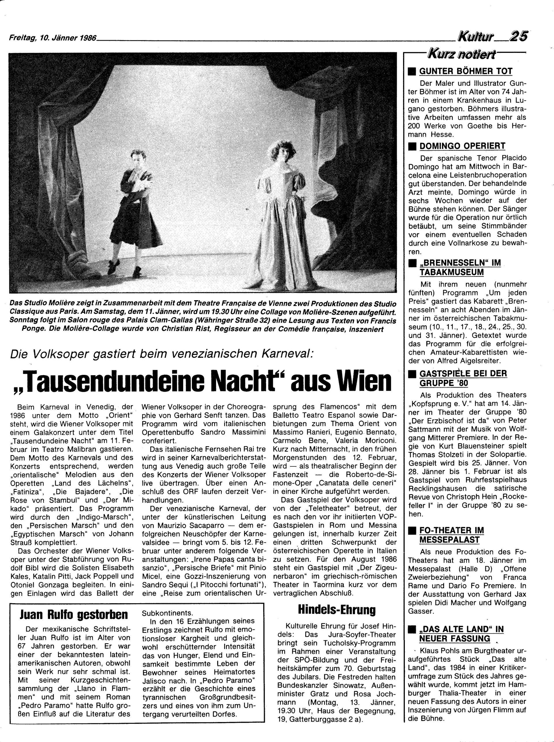 Ausgabe Fr. 10.01.1986, Seite 25