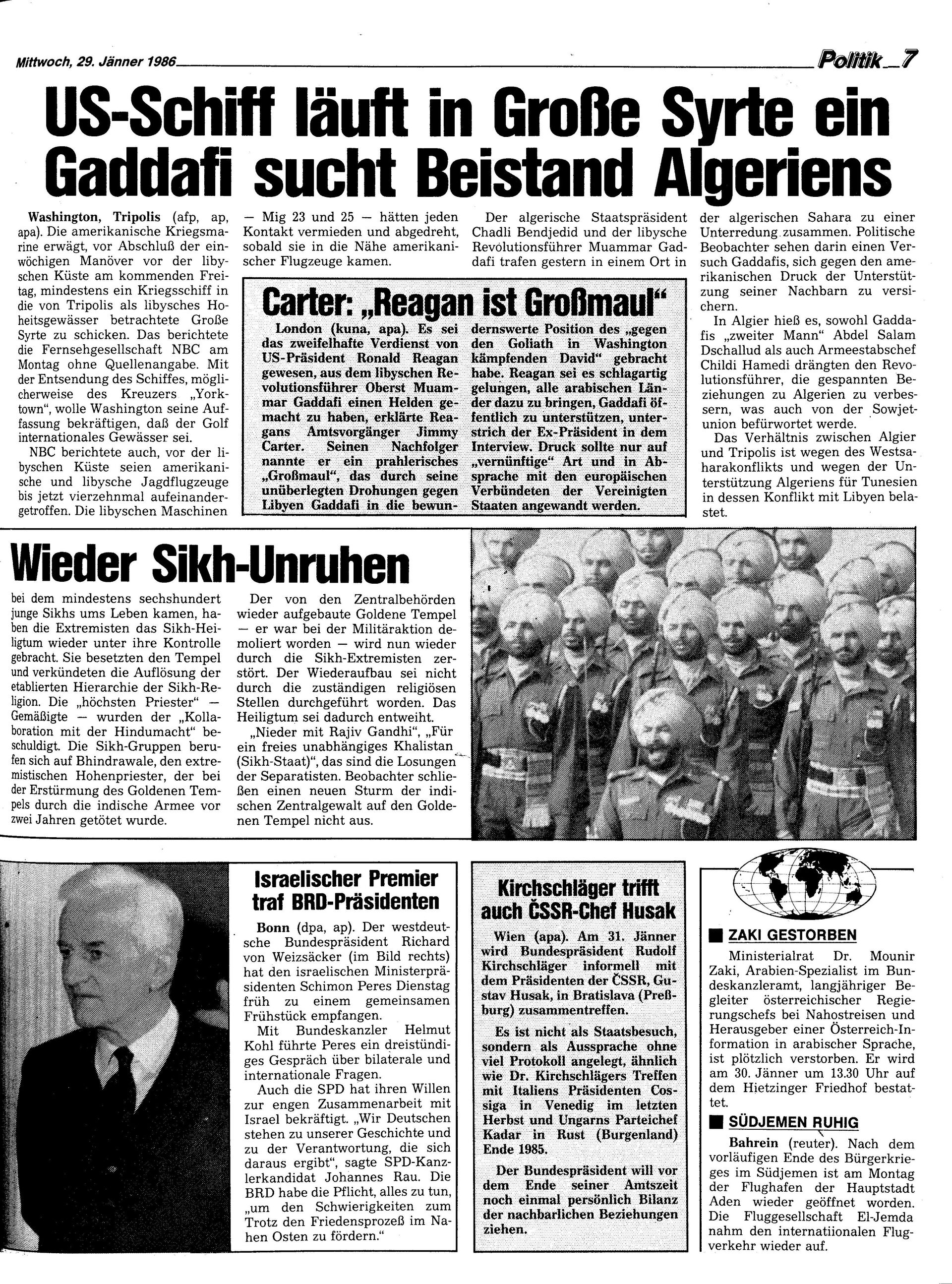Ausgabe Mi. 29.01.1986, Seite 7