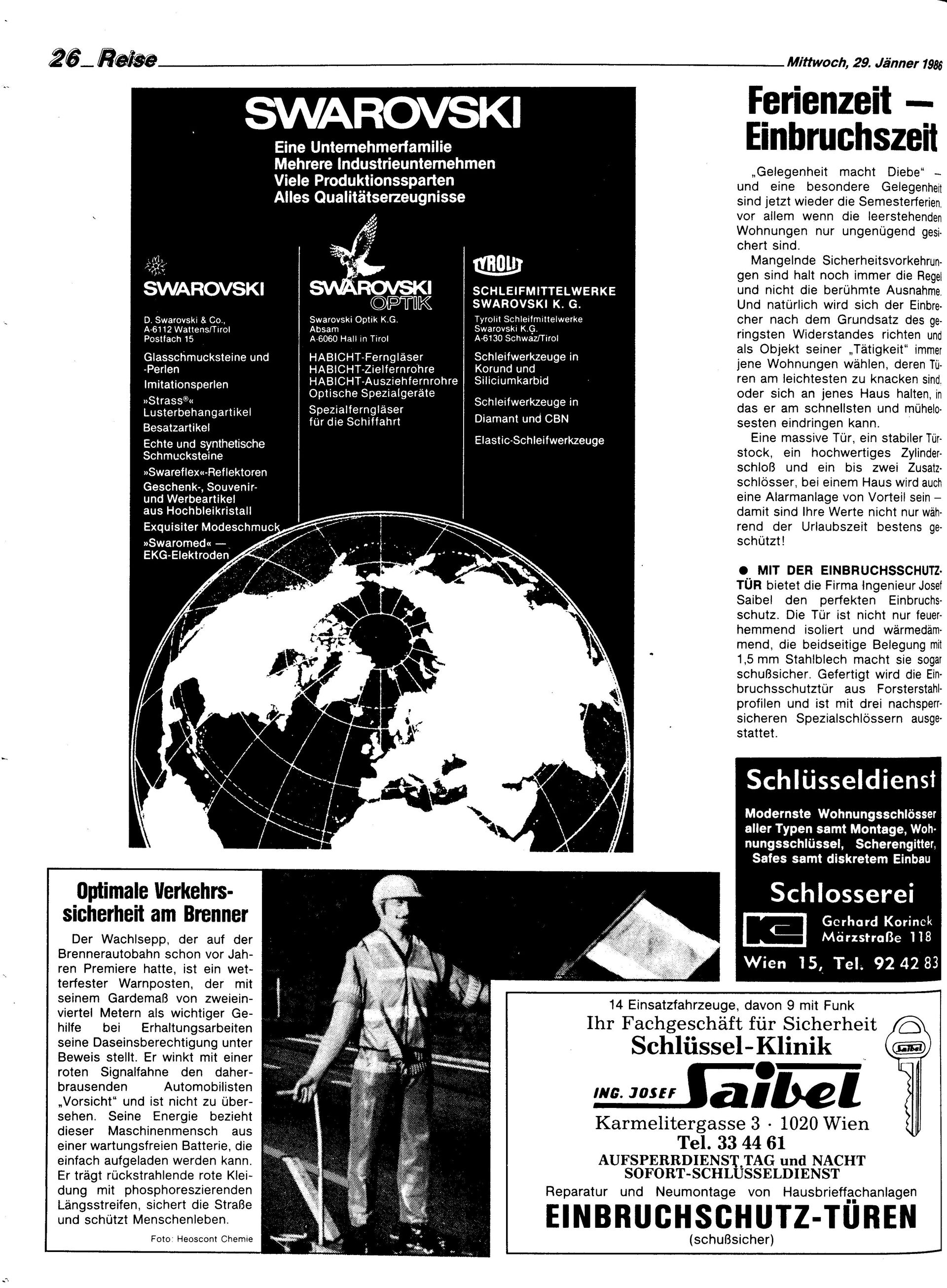 Ausgabe Mi. 29.01.1986, Seite 26