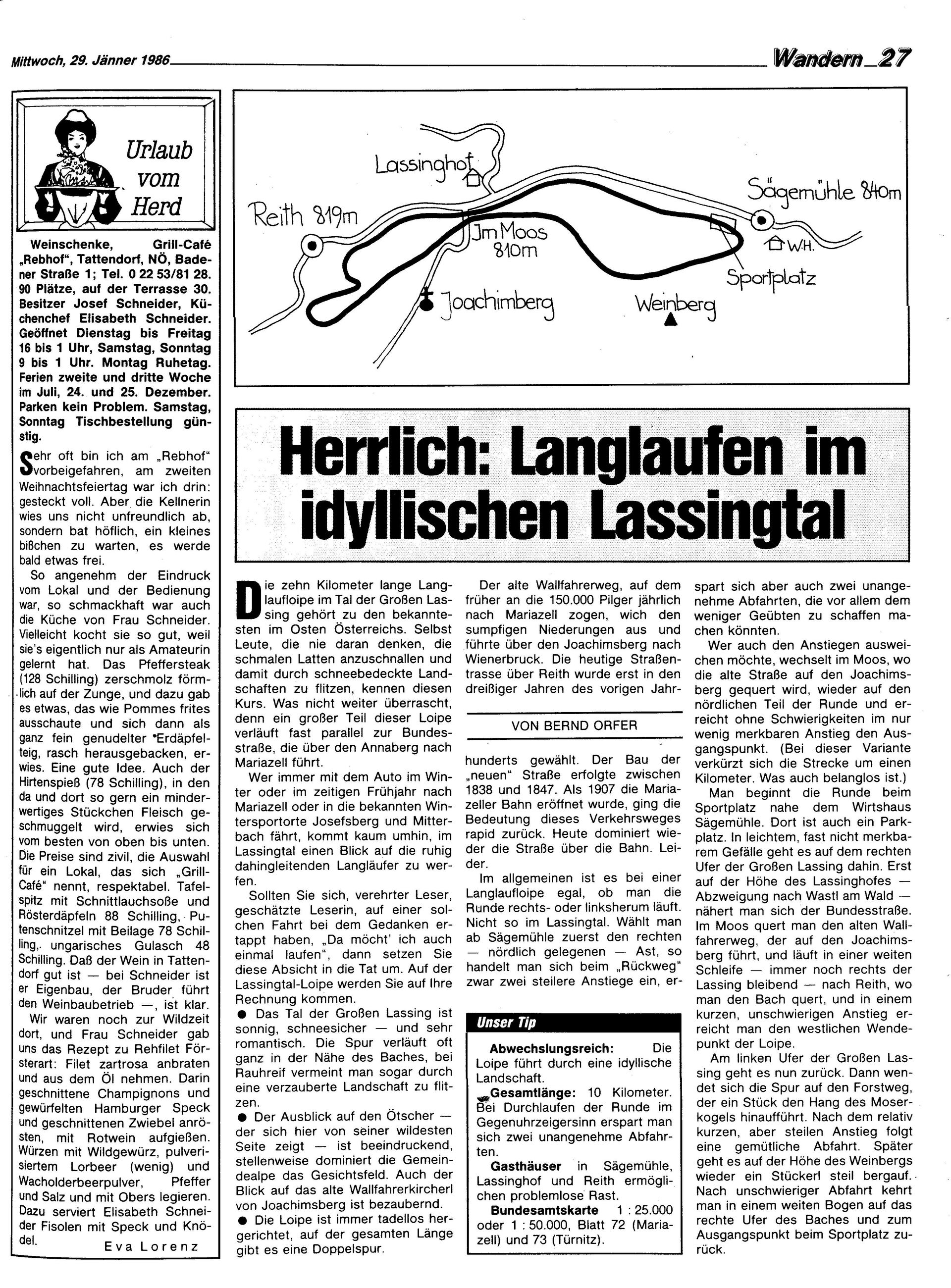 Ausgabe Mi. 29.01.1986, Seite 27