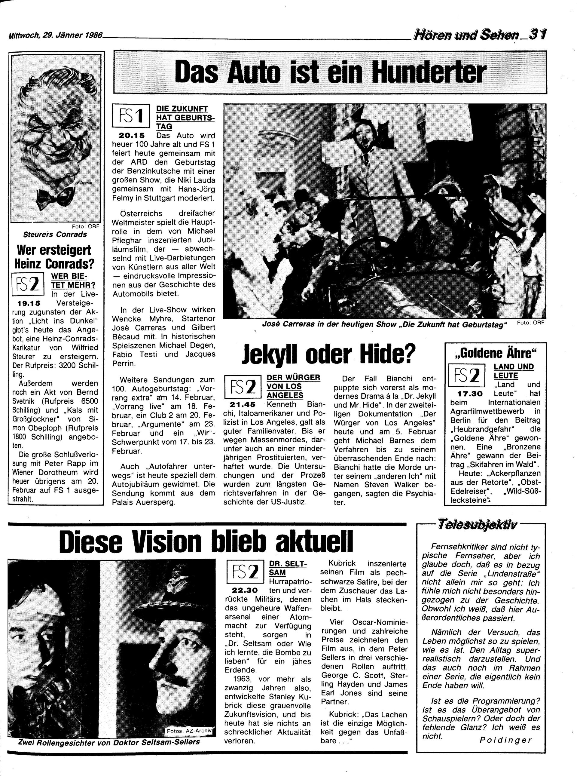 Ausgabe Mi. 29.01.1986, Seite 31