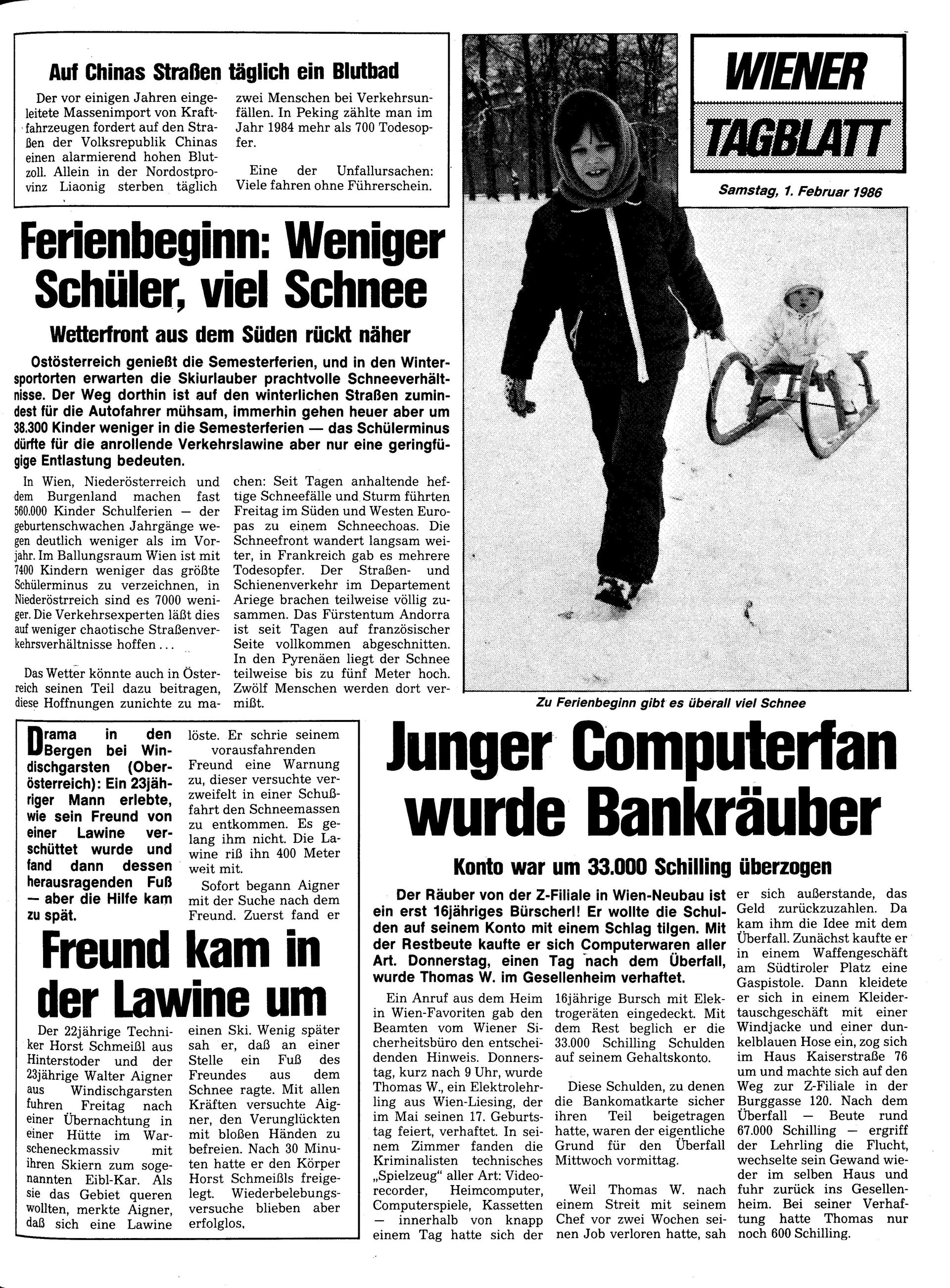 Ausgabe Sa. 01.02.1986, Seite 9