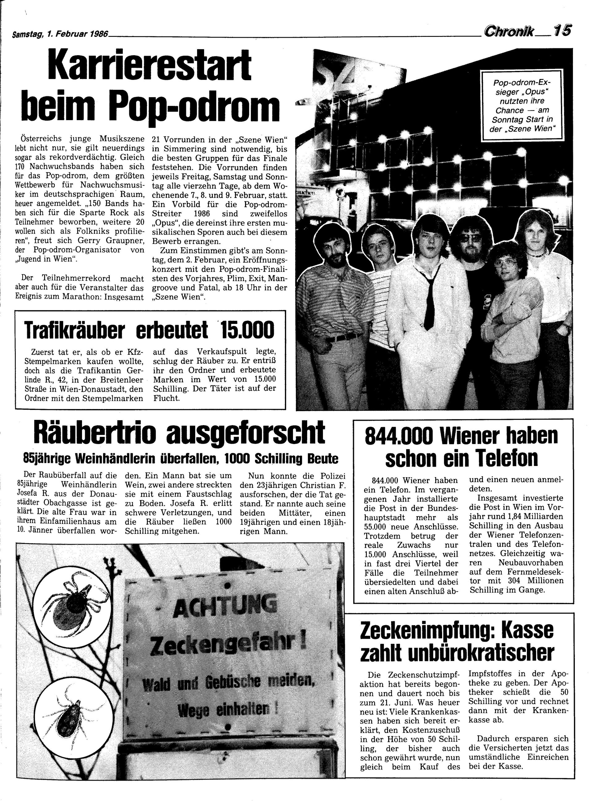 Ausgabe Sa. 01.02.1986, Seite 15