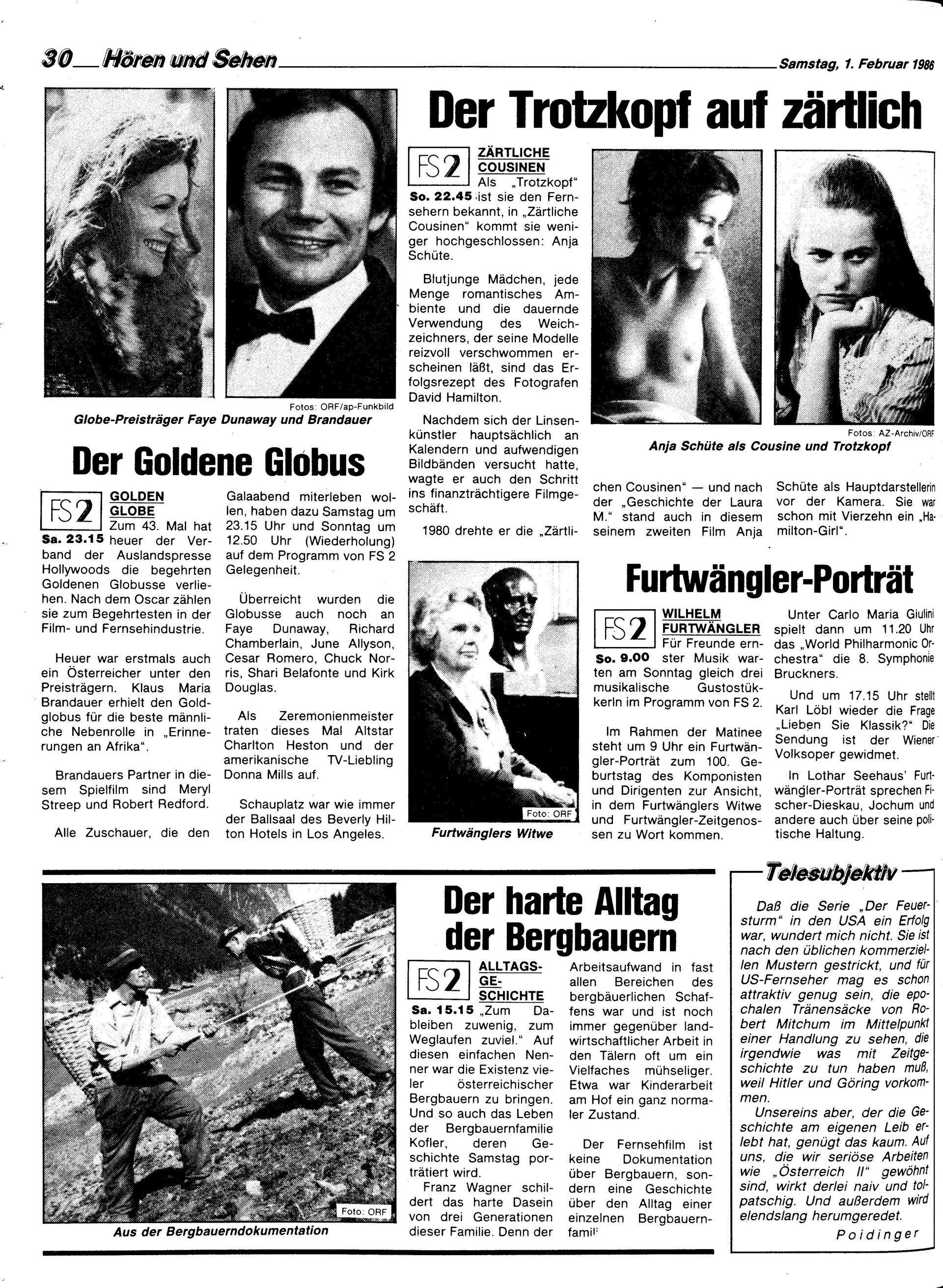 Ausgabe Sa. 01.02.1986, Seite 30