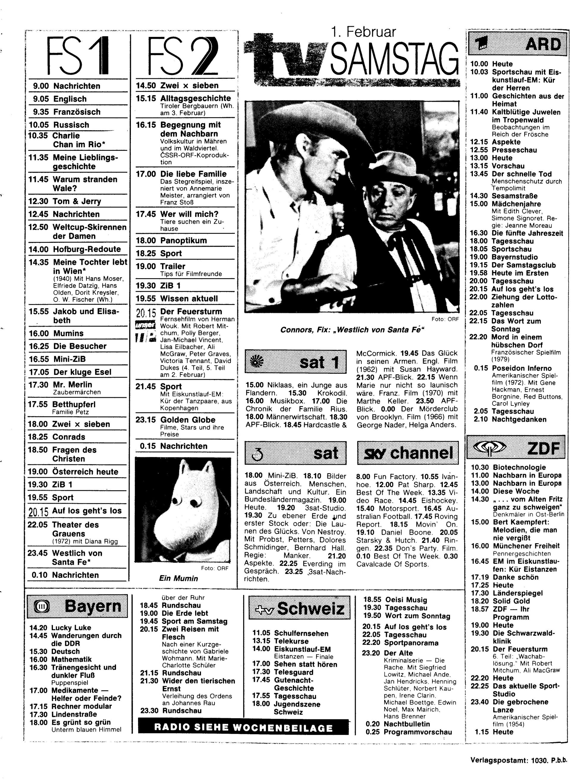 Ausgabe Sa. 01.02.1986, Seite 32