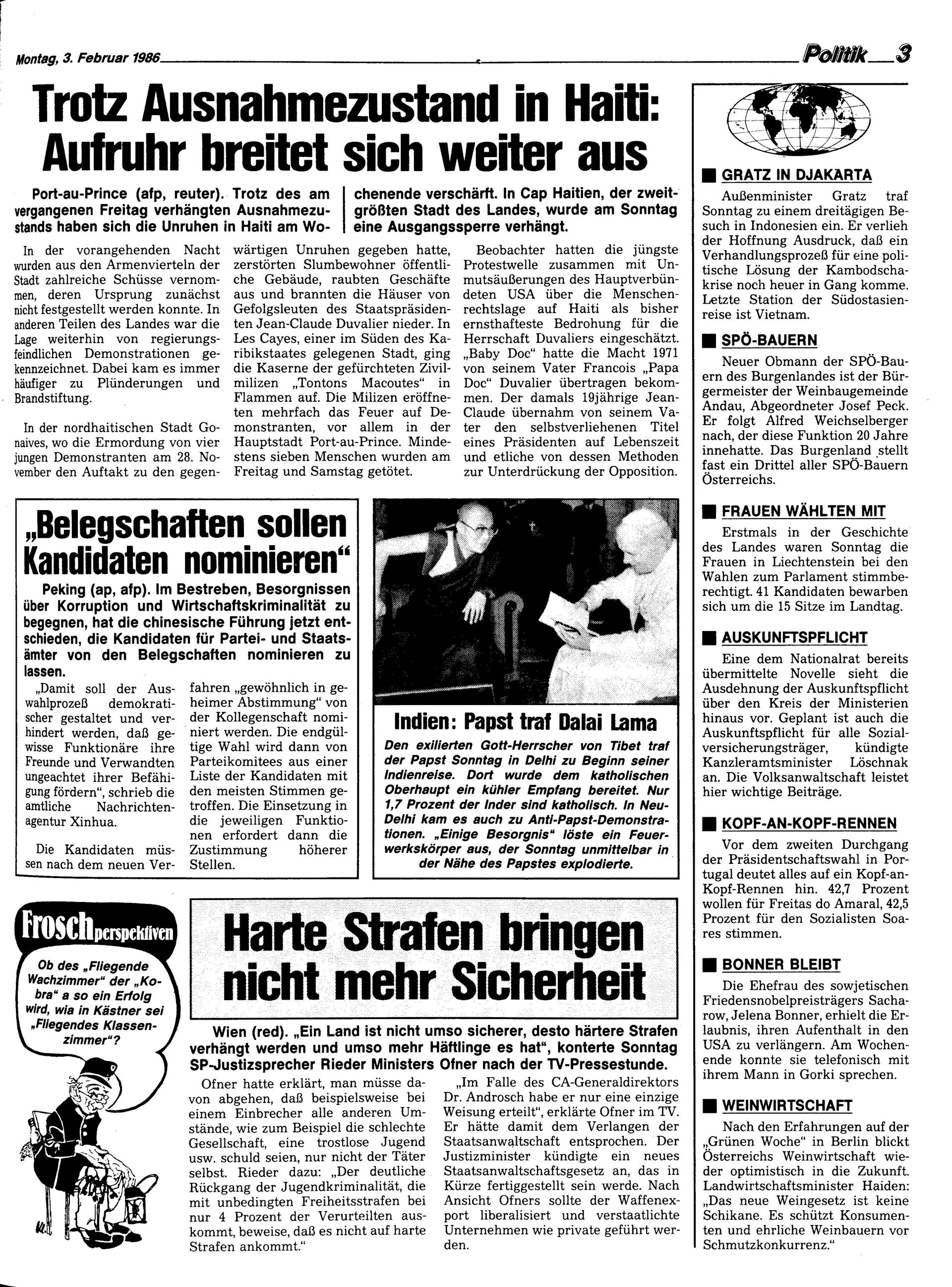 Ausgabe Mo. 03.02.1986, Seite 3
