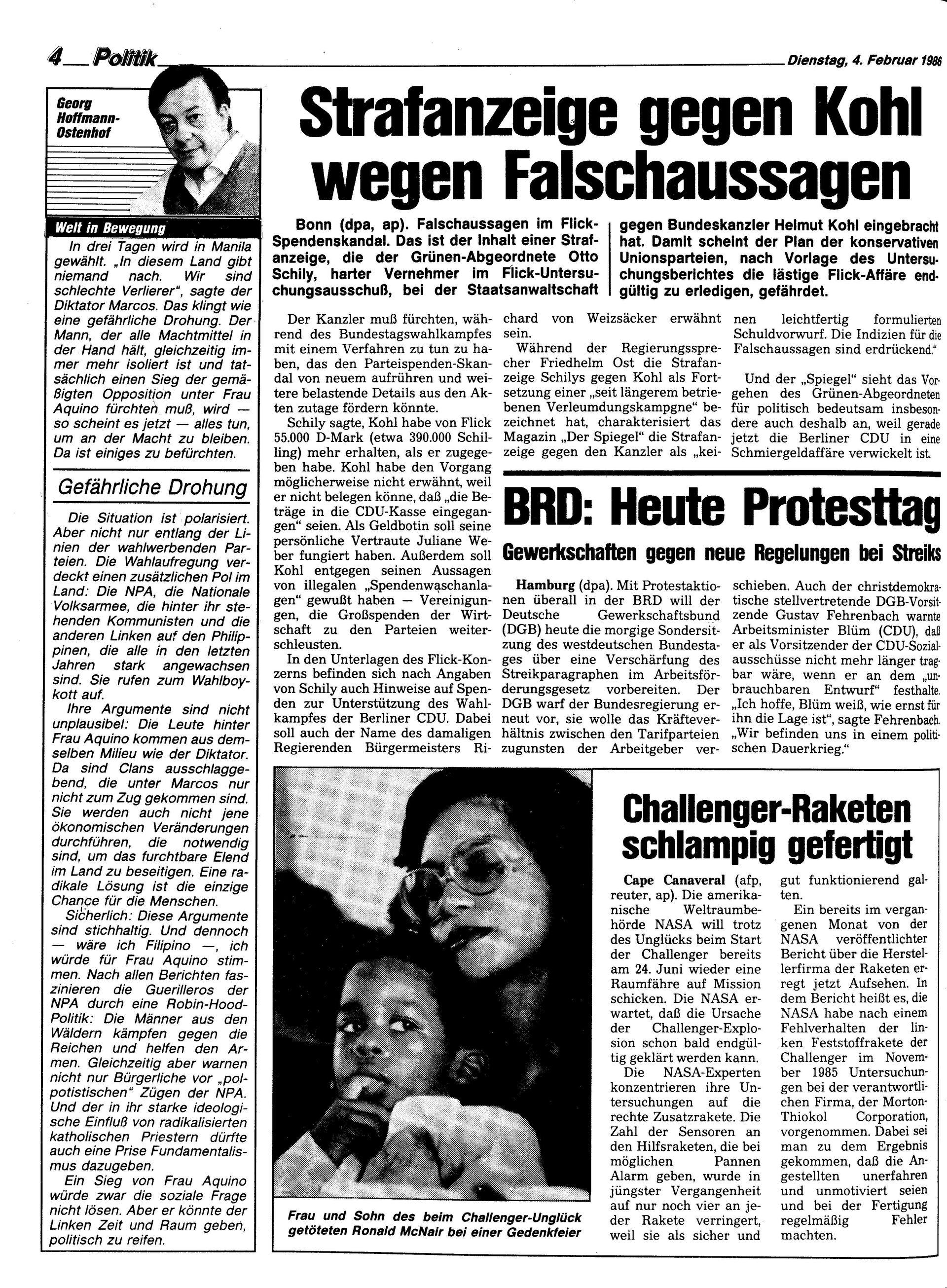 Ausgabe Di. 04.02.1986, Seite 4