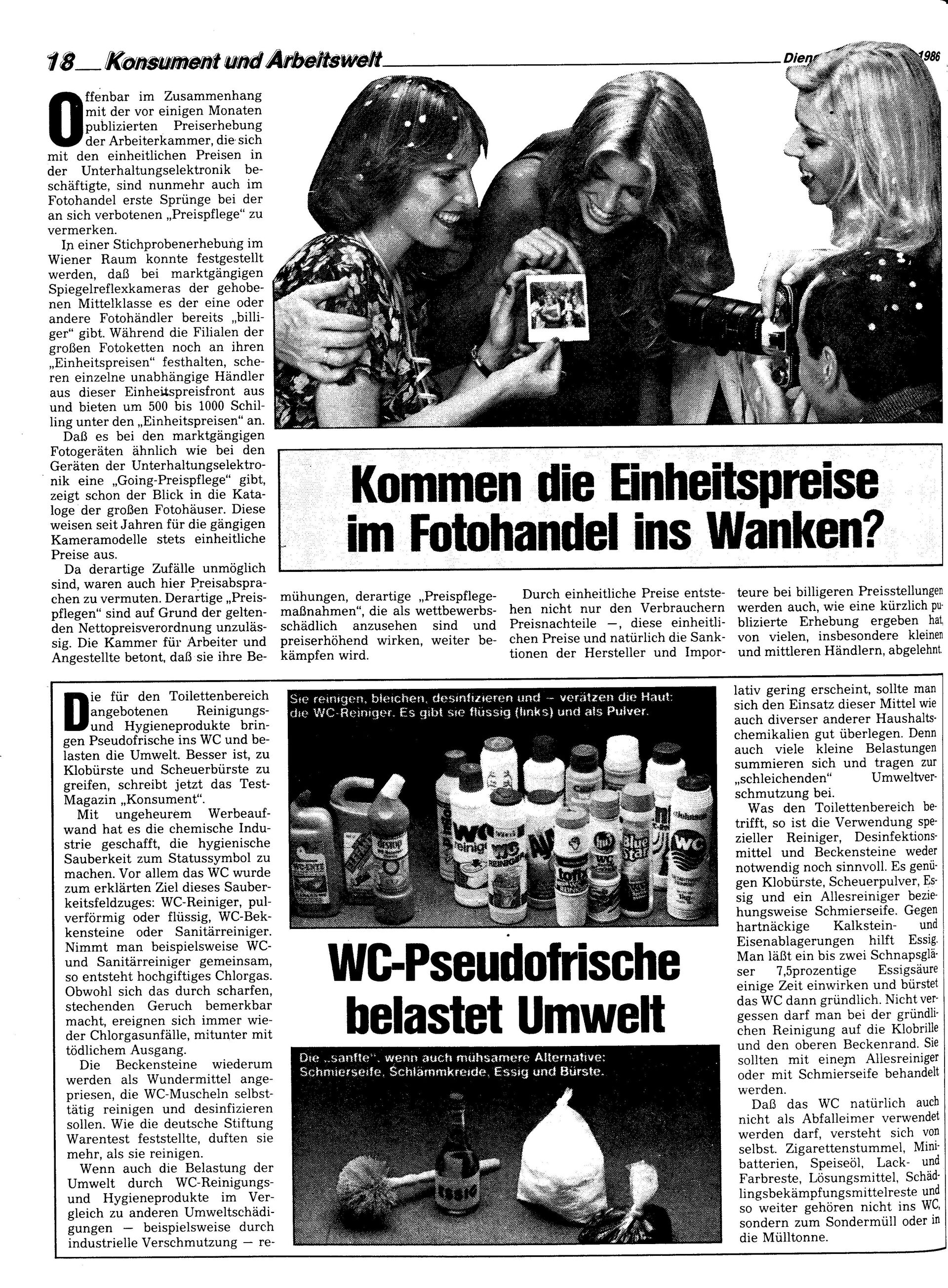 Ausgabe Di. 04.02.1986, Seite 18
