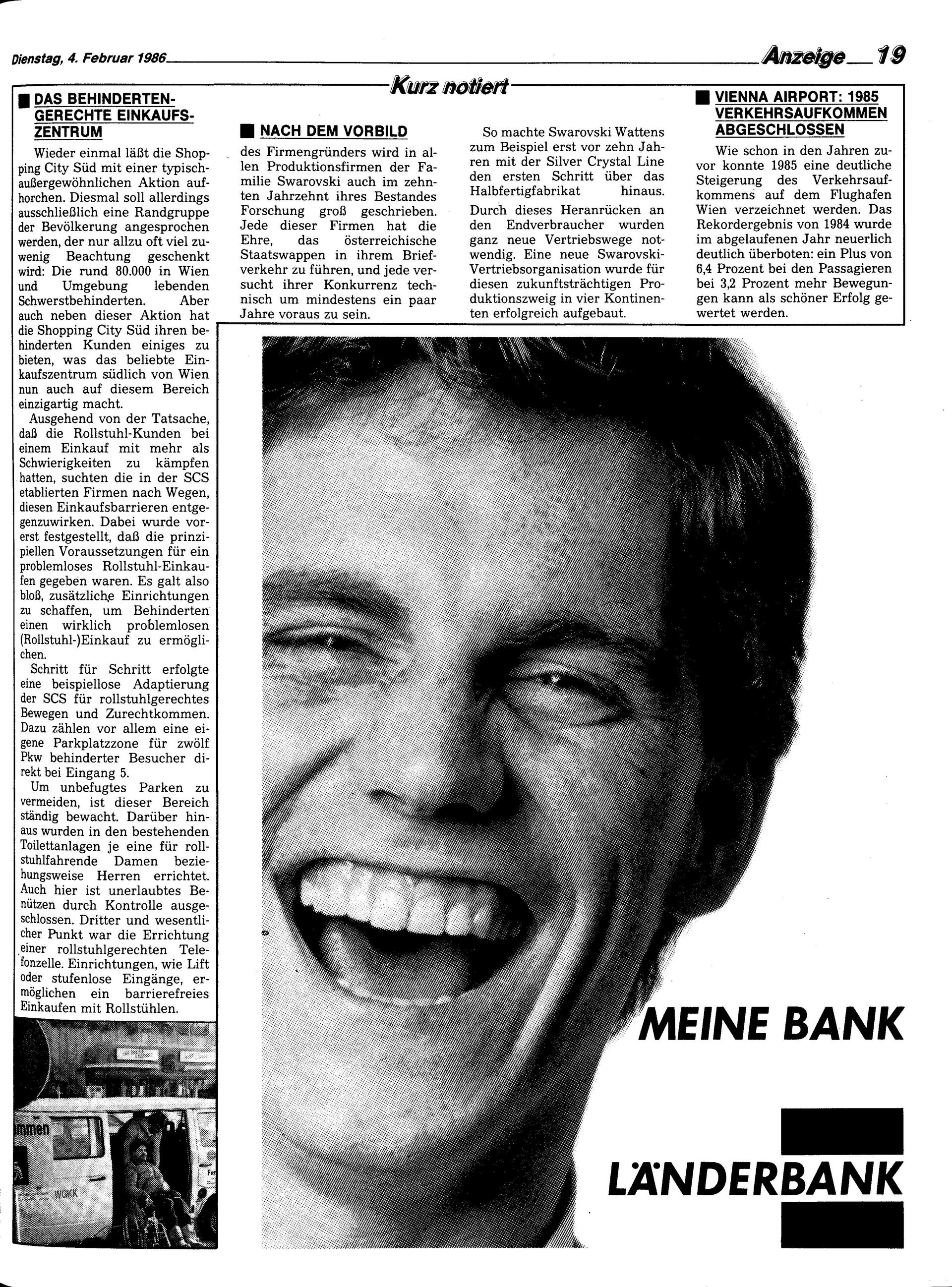 Ausgabe Di. 04.02.1986, Seite 19