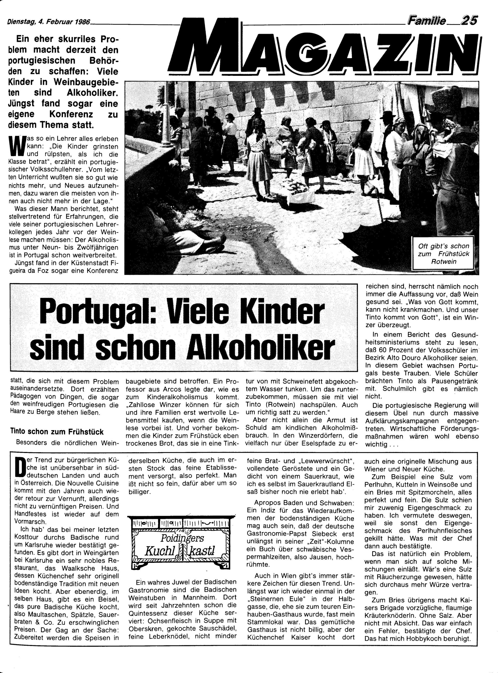 Ausgabe Di. 04.02.1986, Seite 25